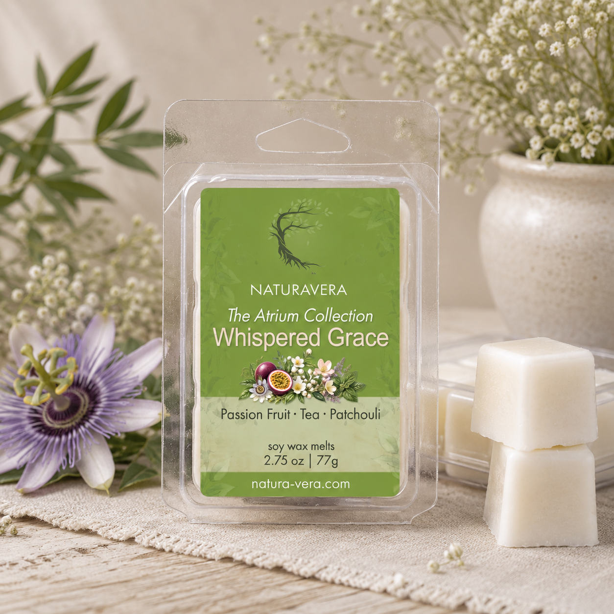 The Atrium Collection - Whispered Grace Soy Wax Melts