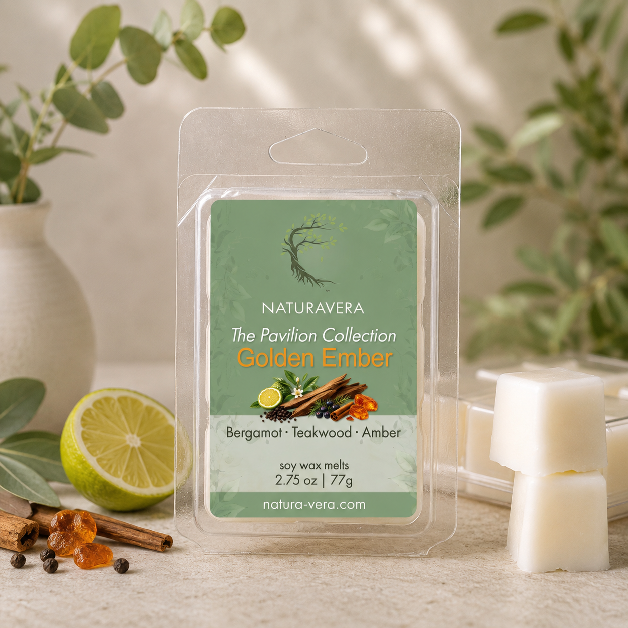 The Pavilion Collection - Golden Ember Soy Wax Melts