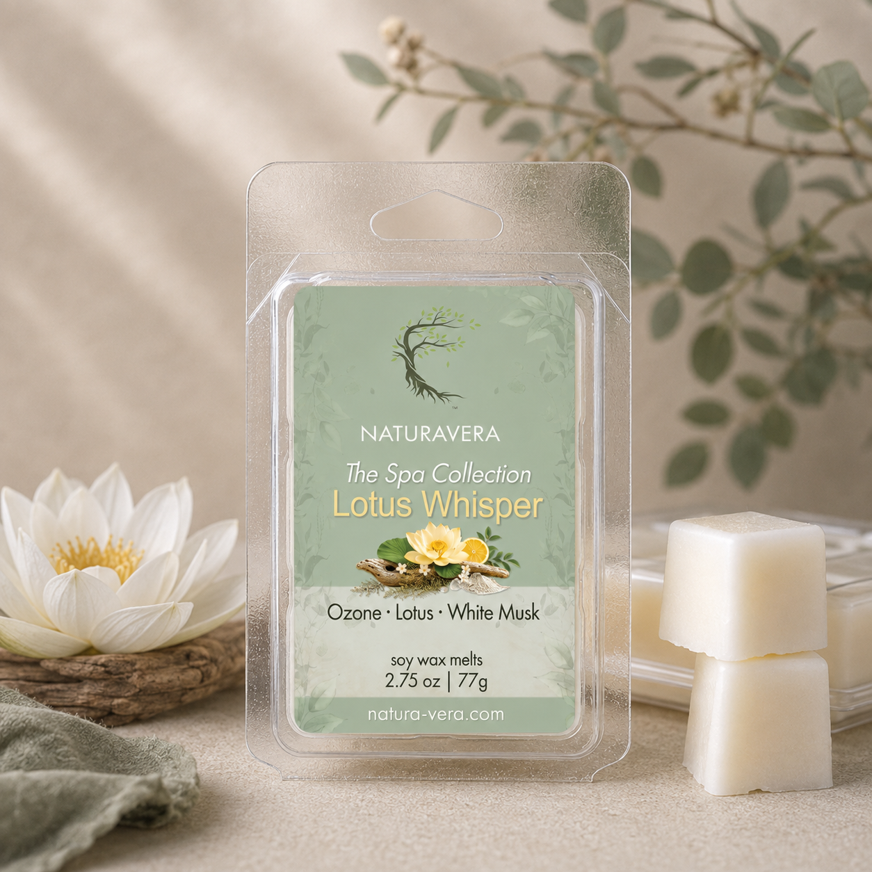 The Spa Collection - Lotus Whisper Soy Wax Melts