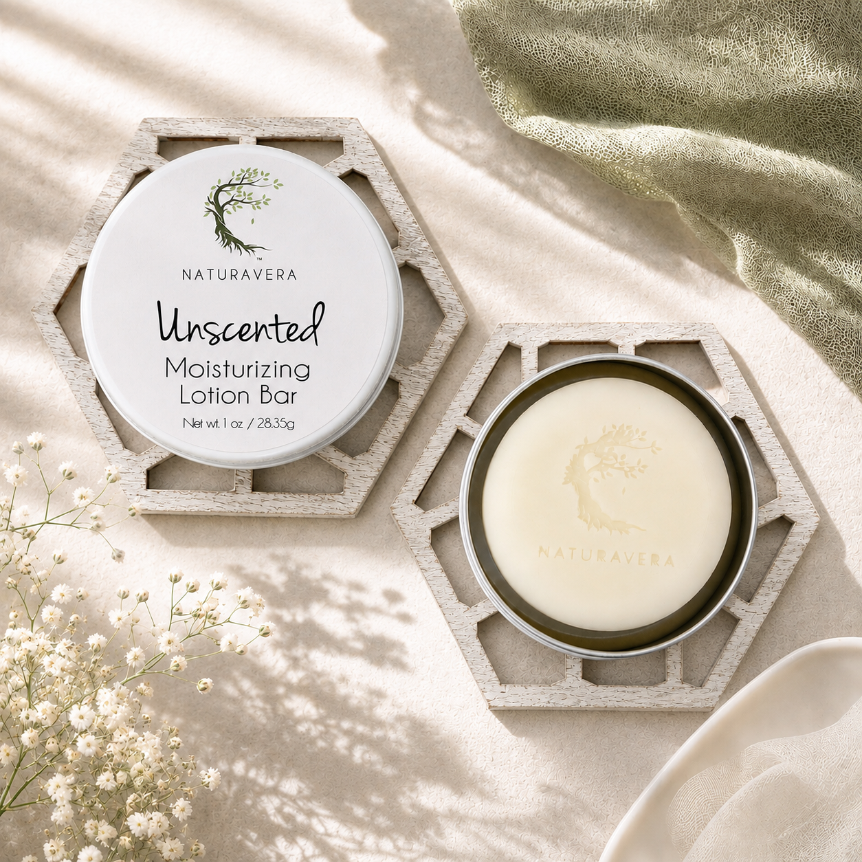 Solid Lotion Bar - Unscented