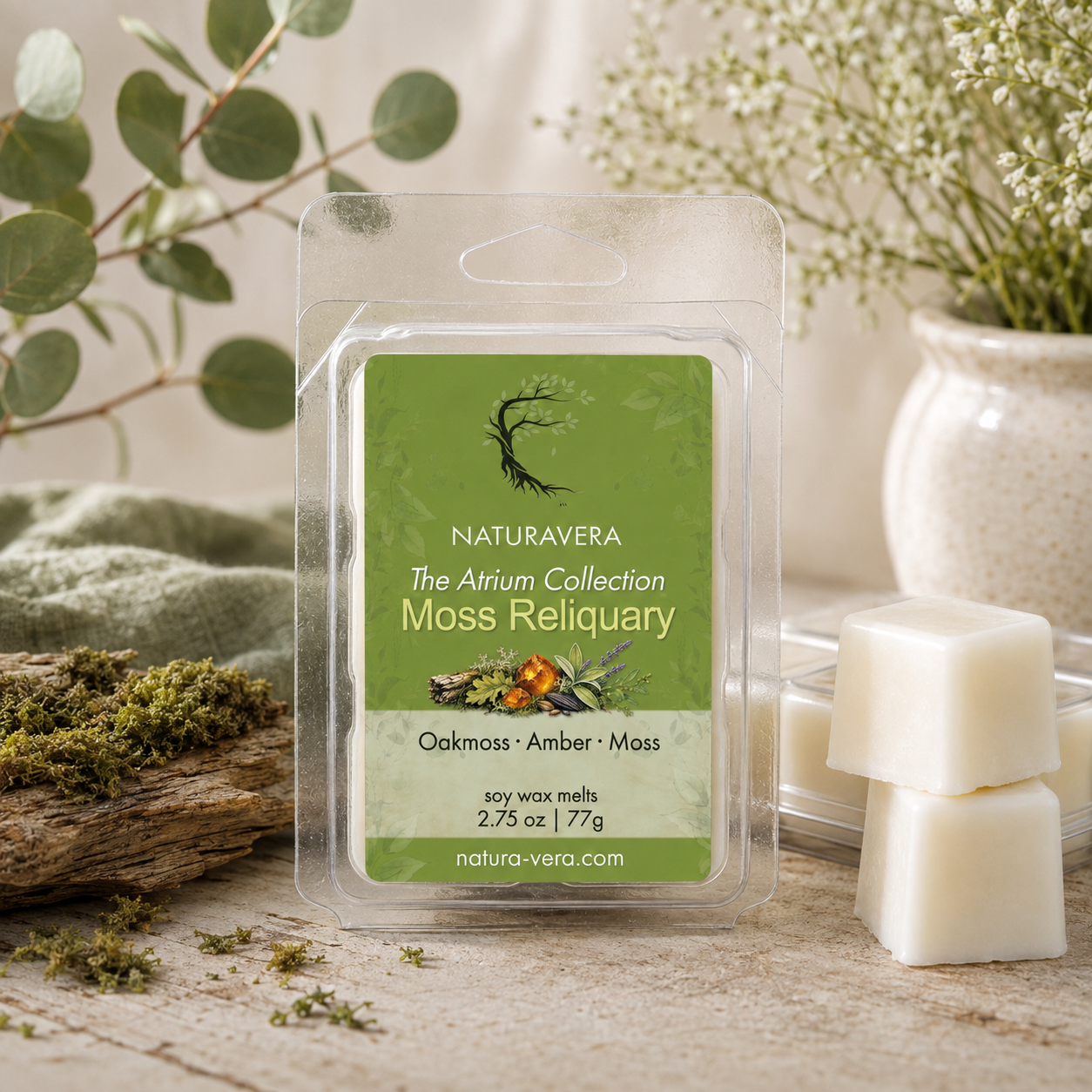 The Atrium Collection - Moss Reliquary Soy Wax Melts
