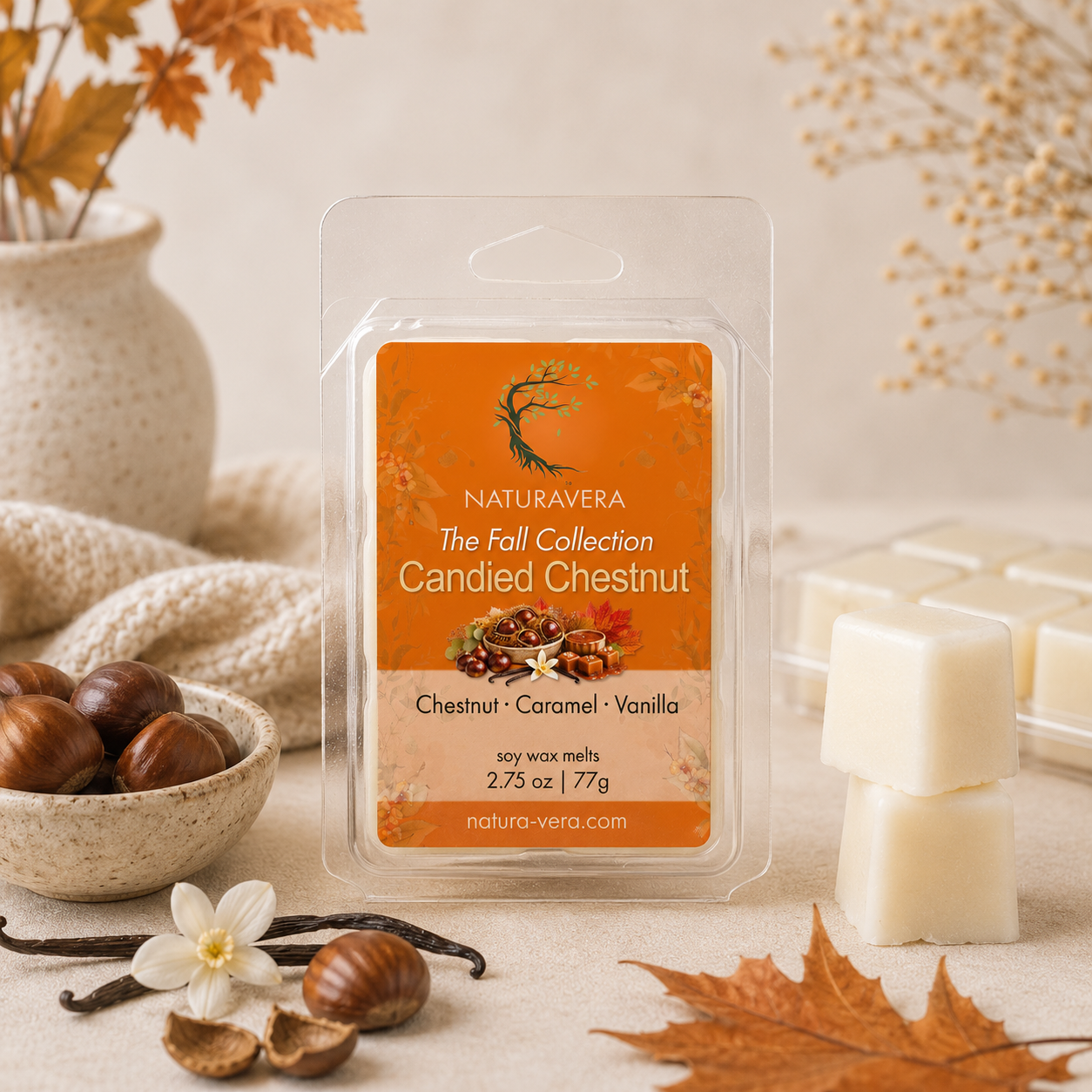 The Fall Collection Candied Chestnut Soy Wax Melts