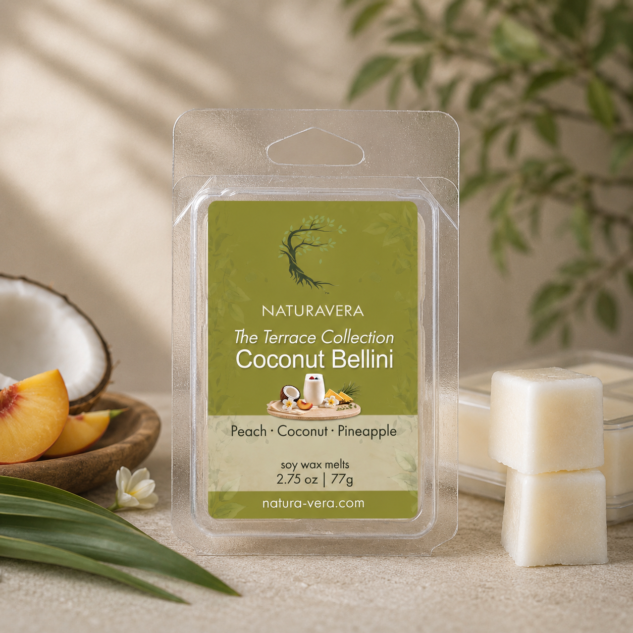 The Terrace Collection - Coconut Bellini Soy Wax Melts