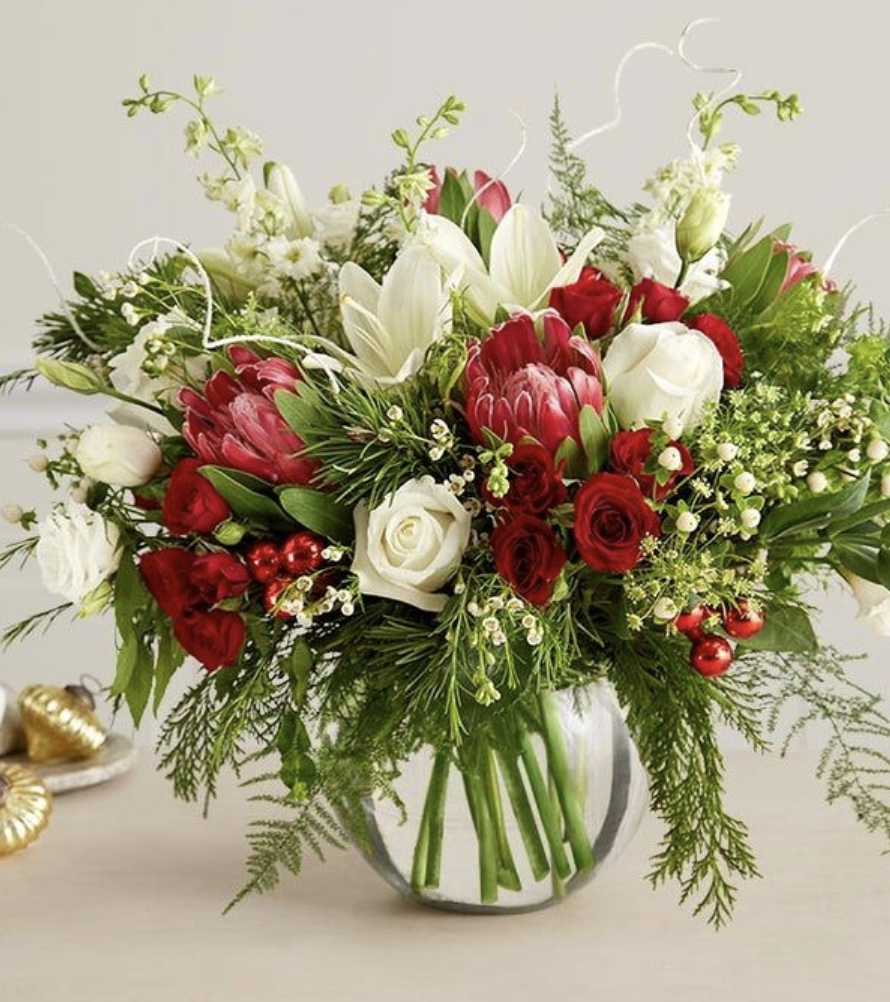 Holly Jolly Vase Design