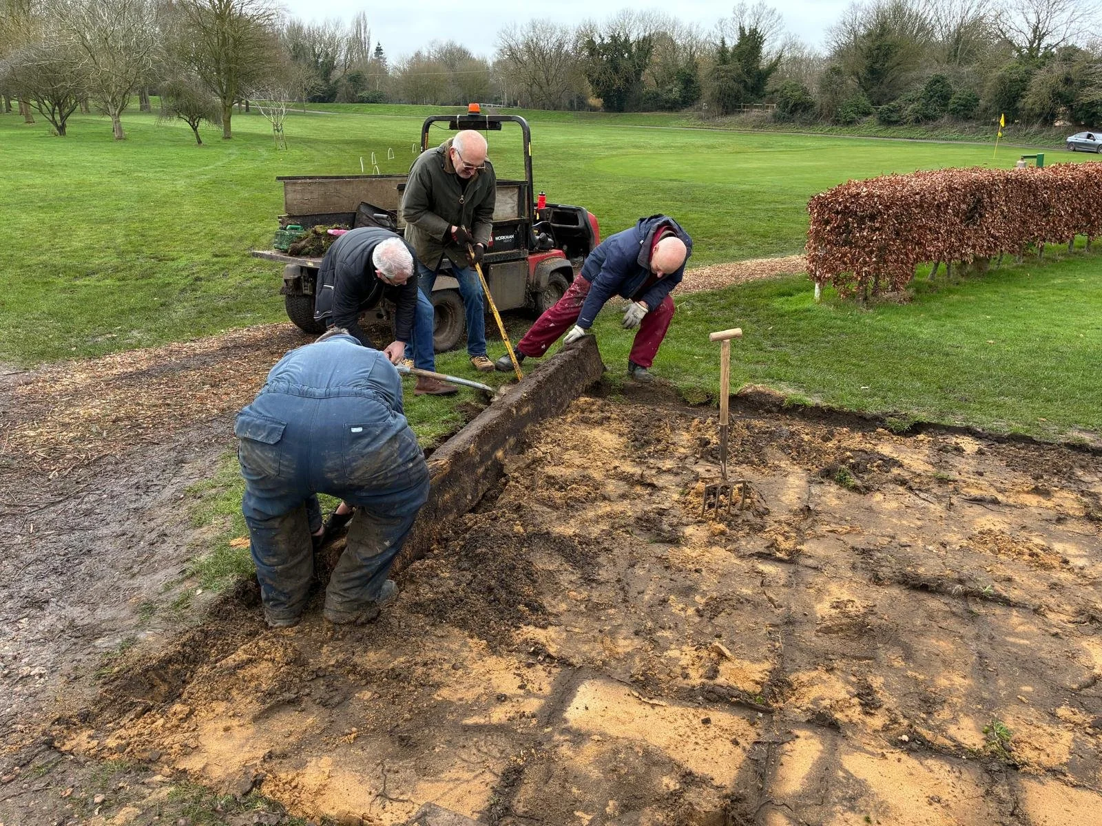 Ladies garden project update