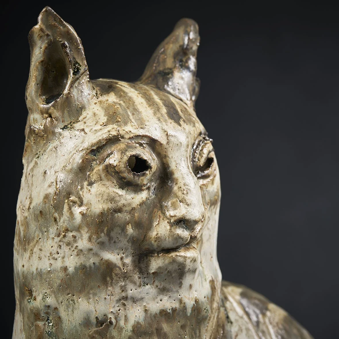 susan hall tabby mantel cat close up.jpeg