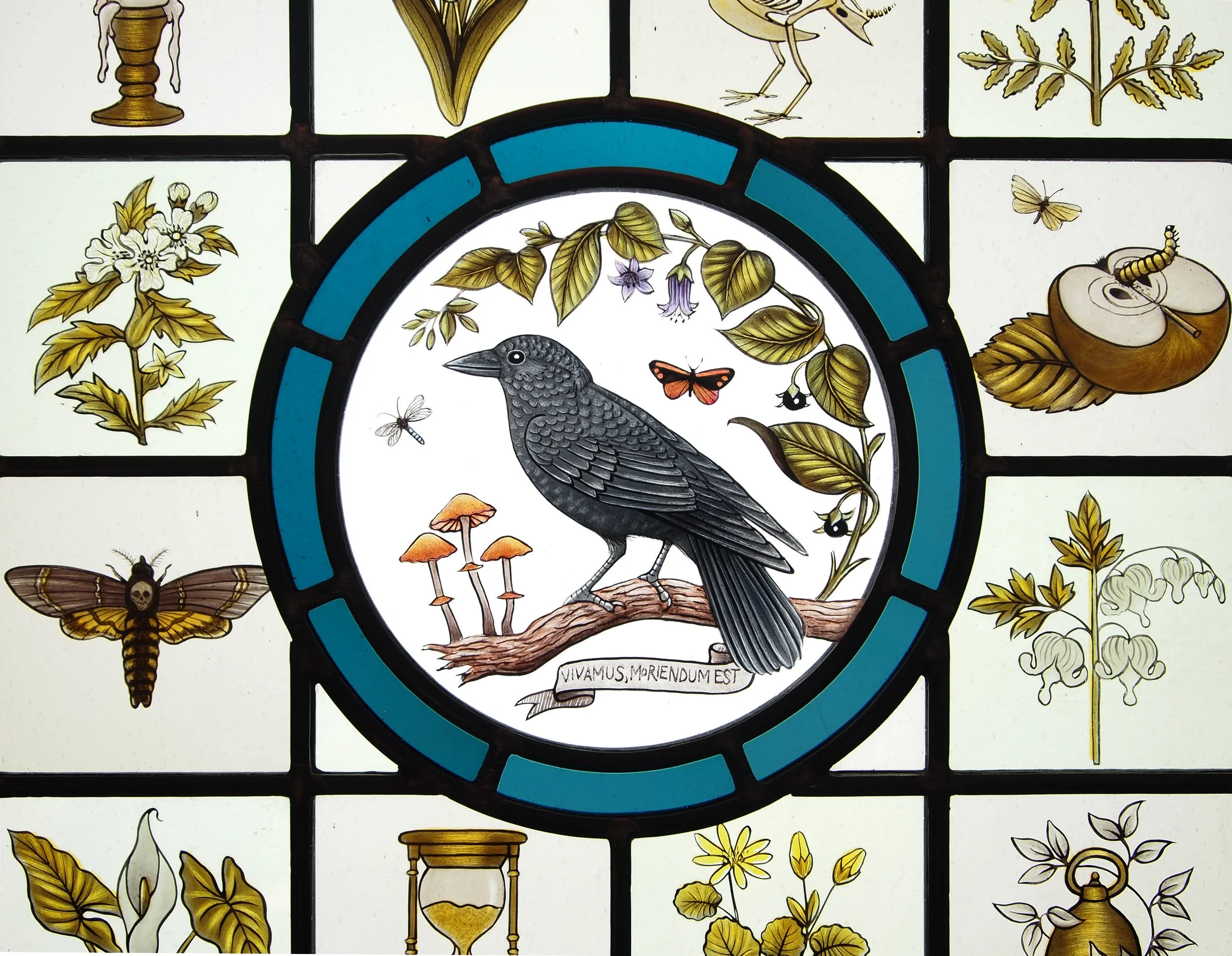 VIVAMUS MORIENDUM EST CLOSE UP FLORA JAMIESON.JPG