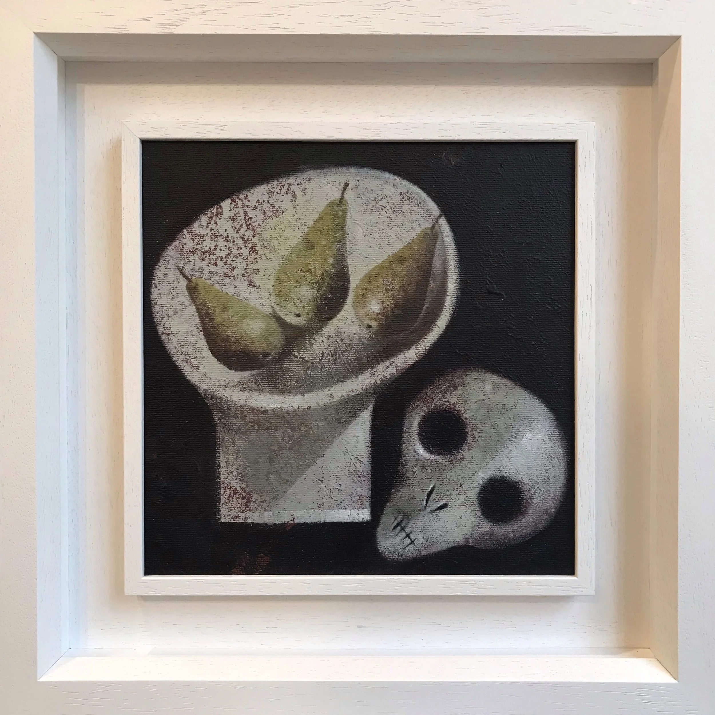 graham ward skull and pears framed.jpg
