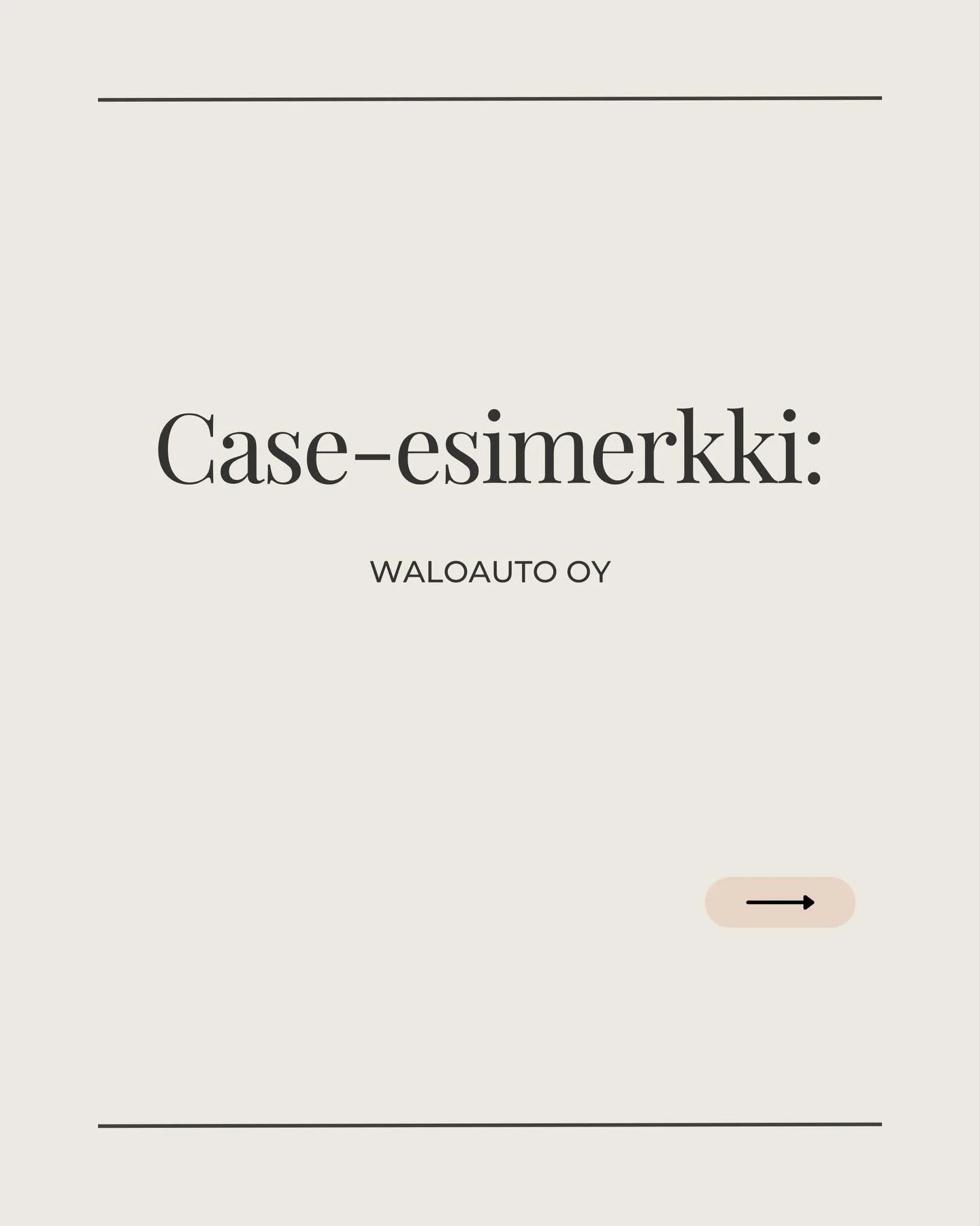 Seitsem&auml;ss&auml; kuukaudessa:
➡️ 3,2 miljoonaa orgaanista n&auml;ytt&ouml;kertaa
➡️ 50+ lyhytvideota 
➡️ kasvu kaikilla alustoilla

Jos sun yritys haluaa n&auml;ky&auml; siell&auml; miss&auml; asiakkaat oikeasti ovat, me autetaan rakentamaan sis