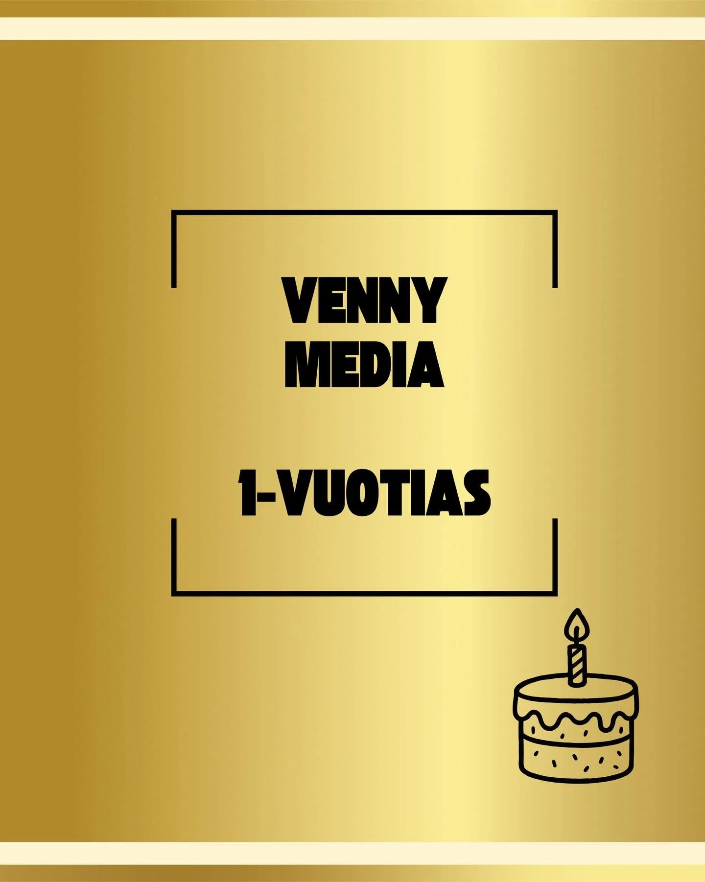 Venny Median syntt&auml;rit 🎂

Yritys perustettiin 11.12.2024, mutta varsinainen tekeminen starttasi tammikuussa. Aluksi t&auml;m&auml; oli sivubisnes, ja vasta kes&auml;ll&auml; siit&auml; kasvoi t&auml;ysipainoinen bisnes. Vuoden aikana on opittu 