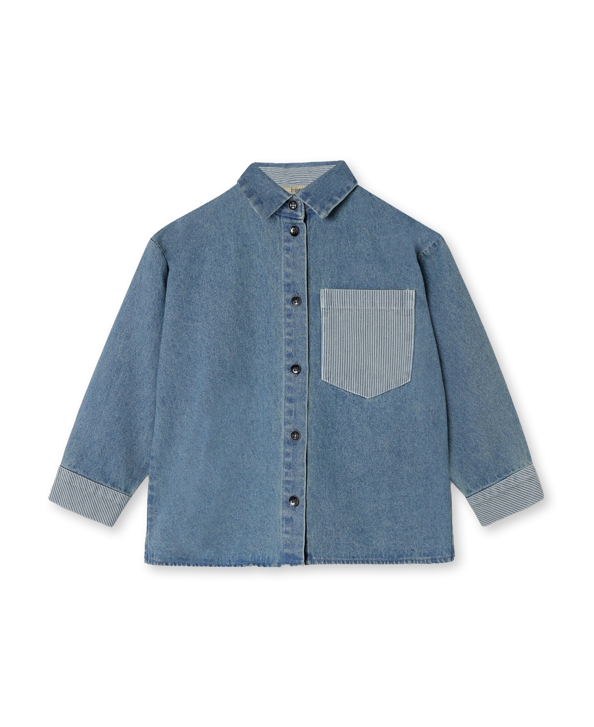 DON CONTRAST LS SHIRT