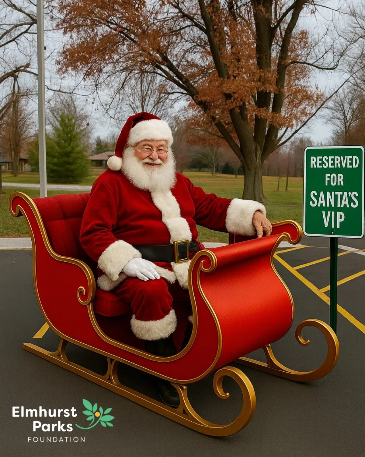 Santa saved a spot&mdash;will it be yours? 🎅🚗🎄
There&rsquo;s just one week left to enter the &ldquo;VIP Santa Experience&rdquo; raffle at the Wilder Park Tree Lighting, one of Elmhurst&rsquo;s most festive community traditions.
Your $5 donation = 