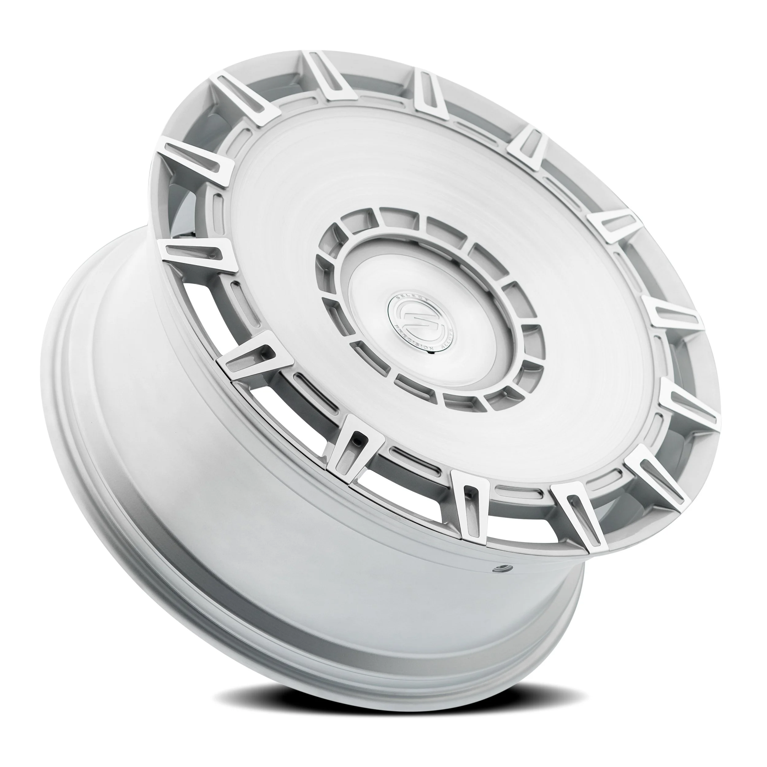 Gloss Silver Brushed