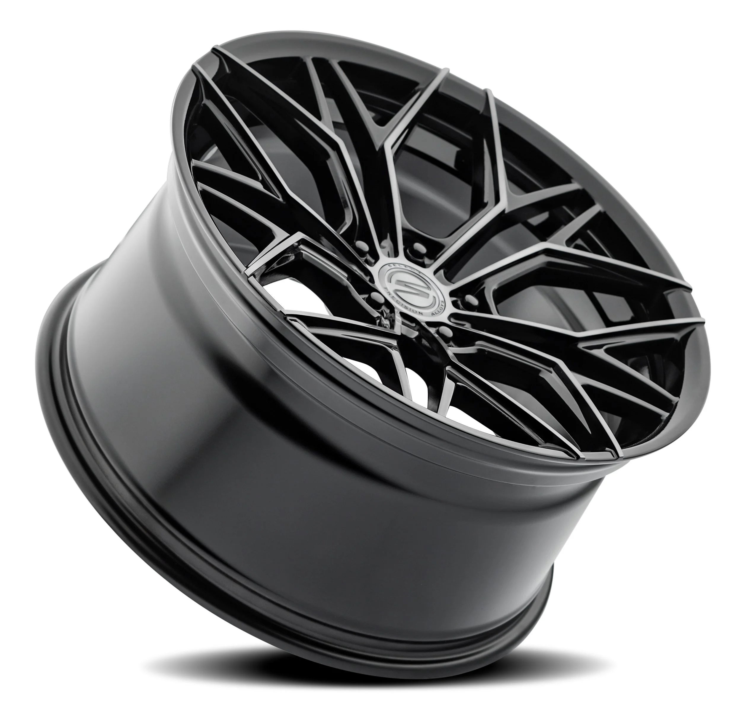Glossy Black with Machined DDT Face and Lip