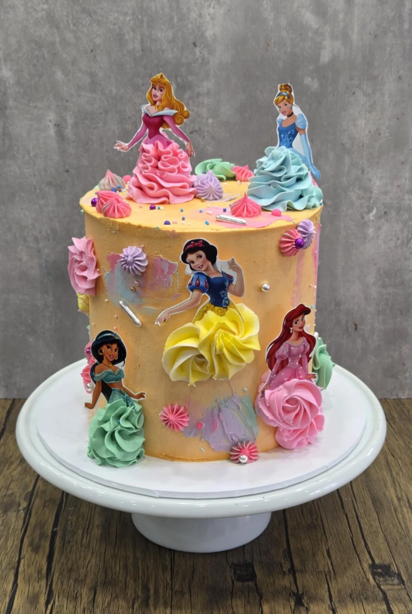 Disney Princess themed cake.jpg
