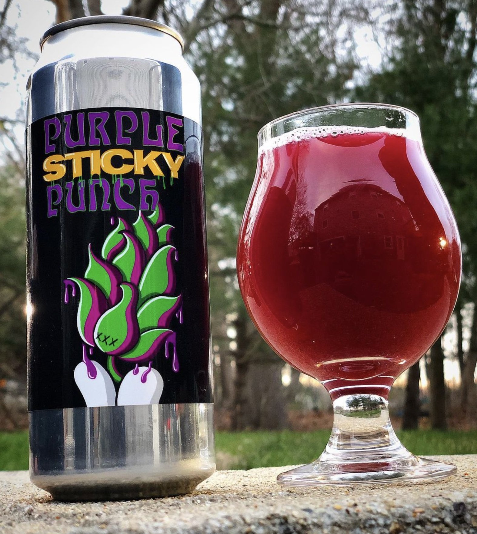 Purple Sticky Punch is here just in time for 420