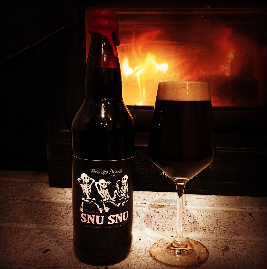 Death by SNU SNU is revved up and ready. Brewed with dark chocolate truffles and strawberries. 10%abv