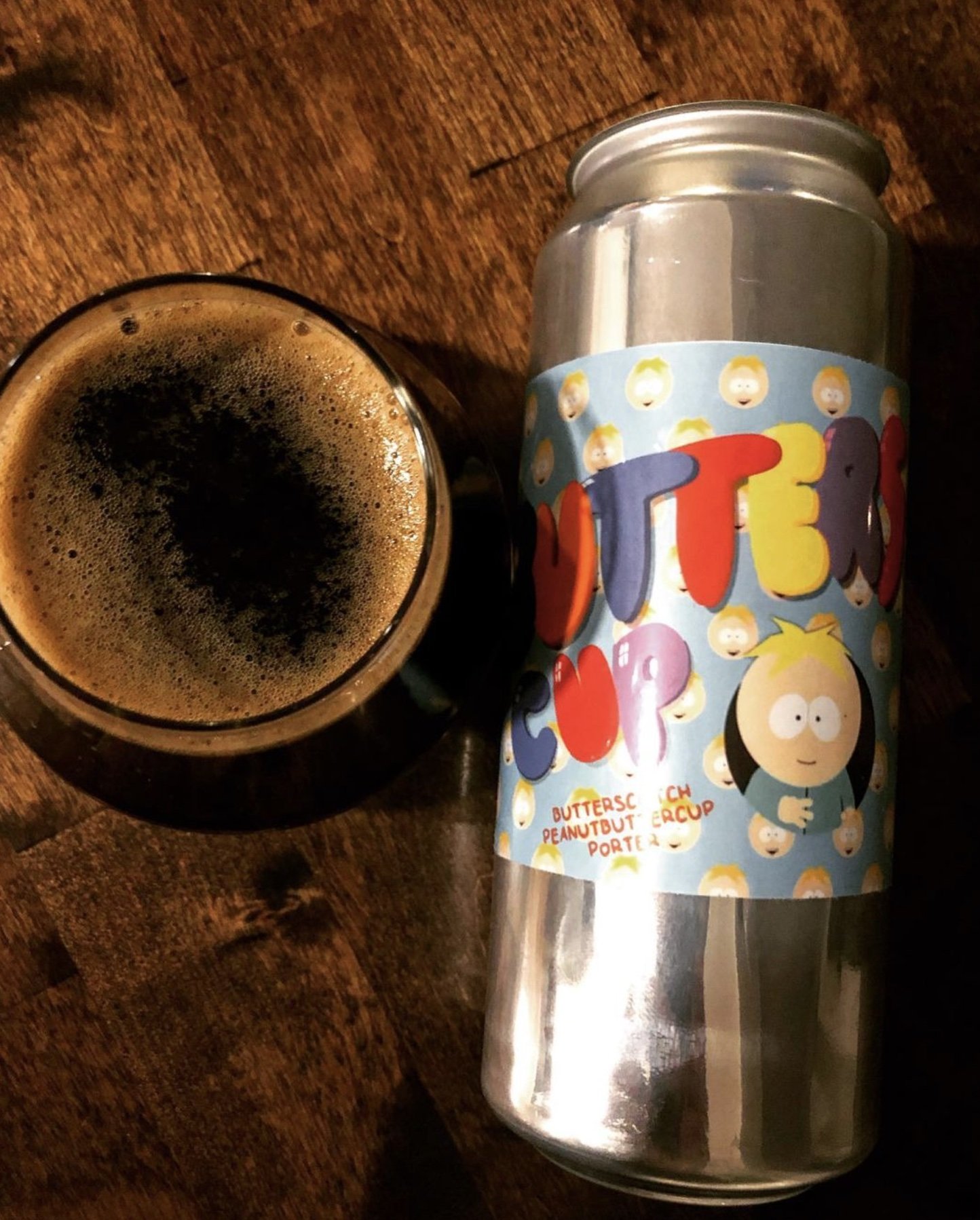Introducing Butters Cup - An Imperial Porter brewed with Butterscotch and Peanutbutter Cups. 9%abv.