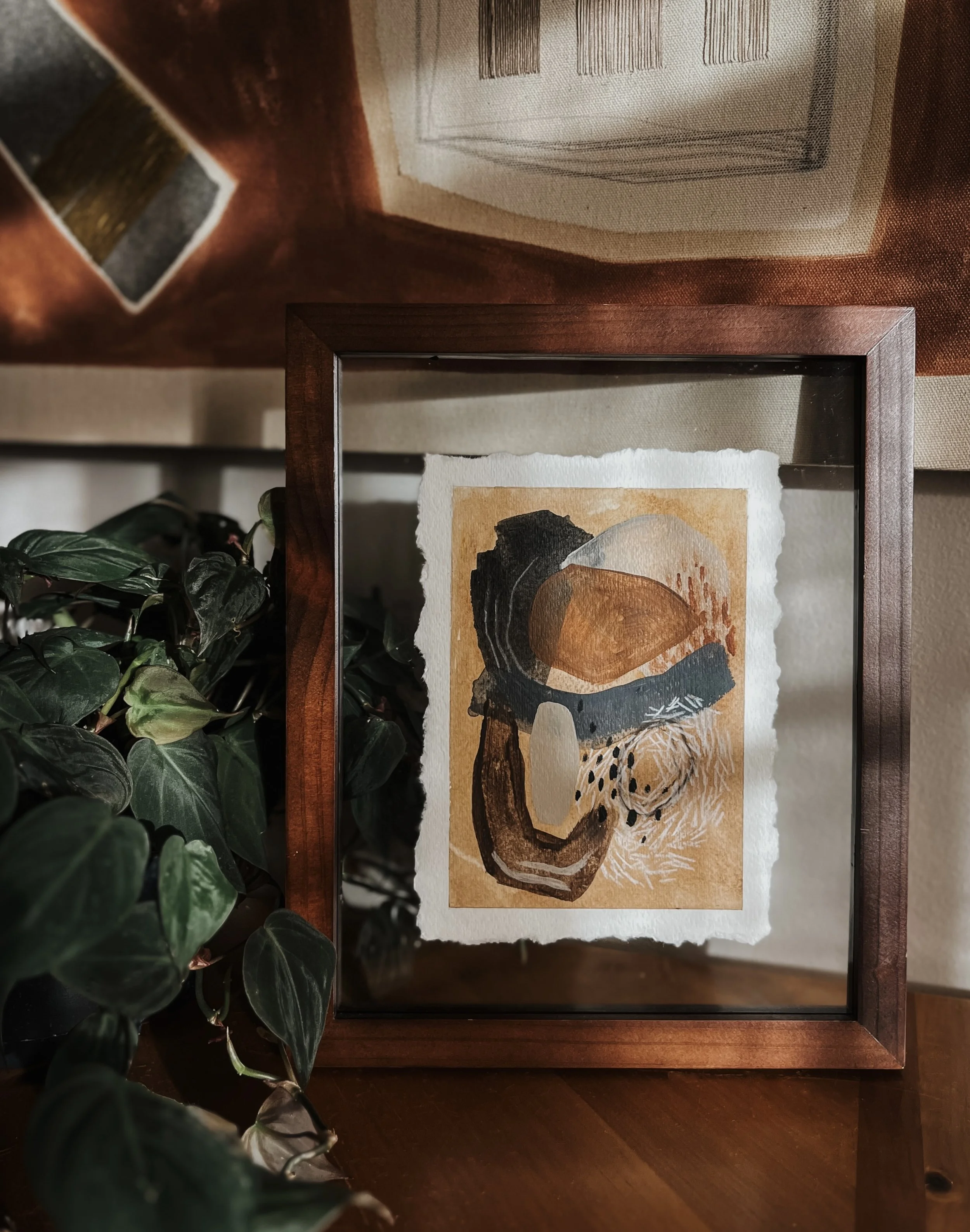 S1.1: Nesting/
Earthen pigments and pencil on paper/
5x7/
2021