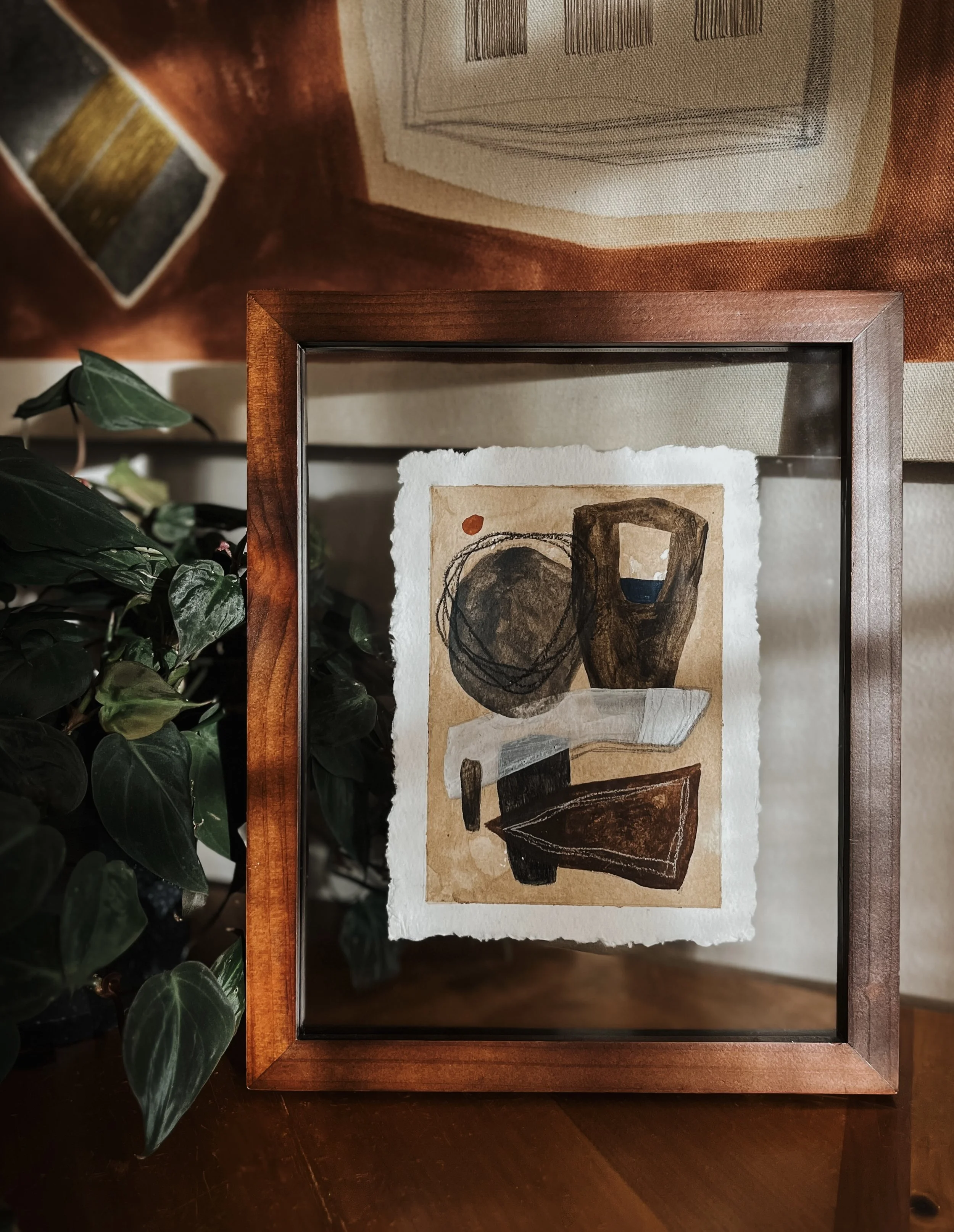 S1.2: January 28/
Earthen pigments and pencil on paper/
5x7/
2022