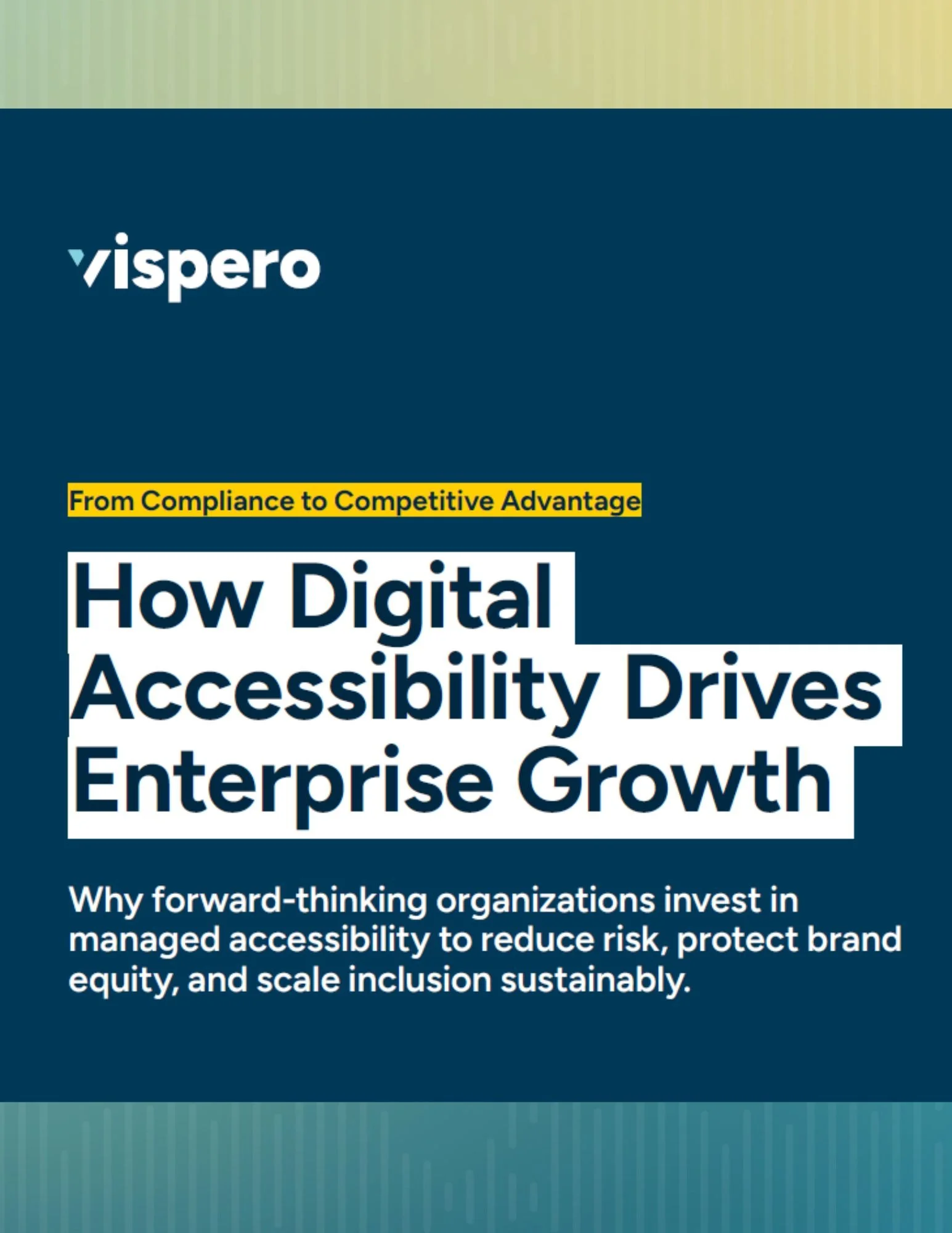 From Compliance to Competitive Advantage
