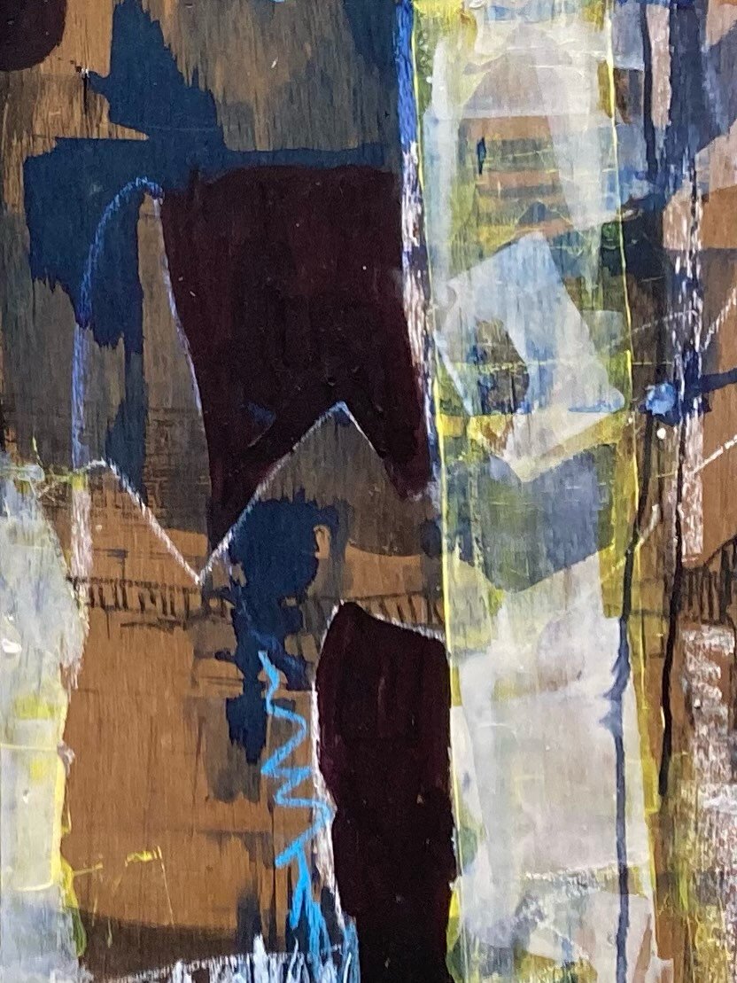 Details of a large new painting I&rsquo;m working on. Thanks to the wonderful Advanced Painting group and Joe Richardson at City Lit for practical and moral support, as always.