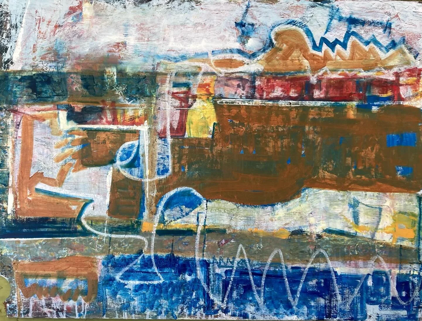 Long struggle with this one but something&rsquo;s beginning to emerge. Scrap?