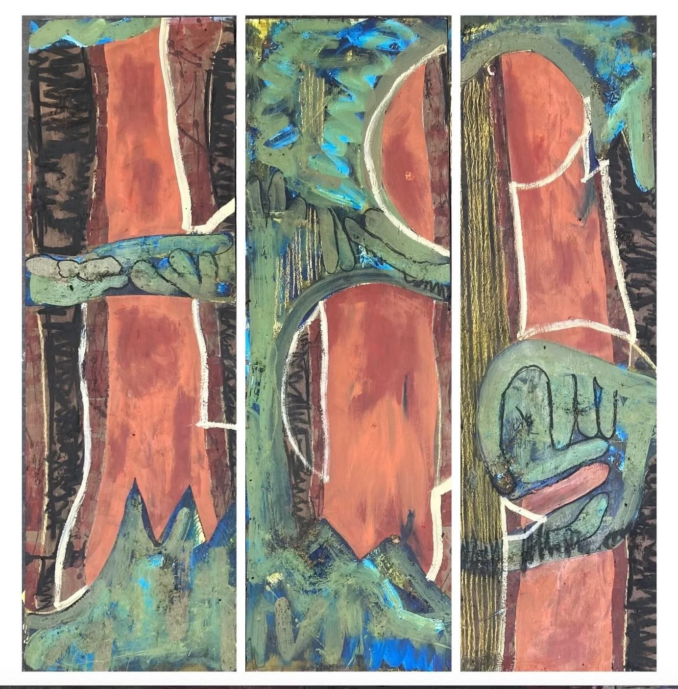 More fun at CityLit over the weekend. Thanks to the wonderful Eleanor Bedlow and Rolina Blok. And of course the fabulous Advanced Painting team.