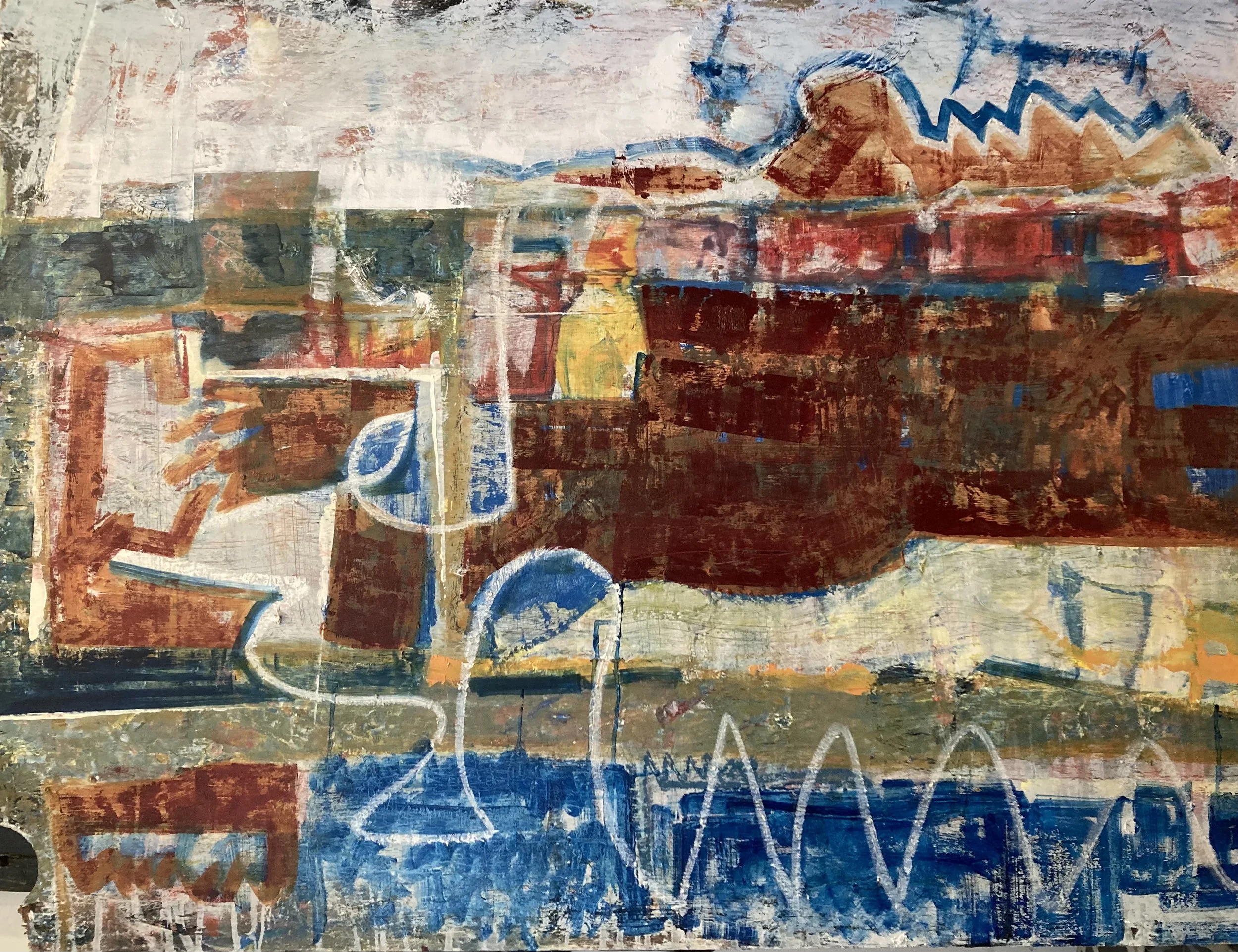 Lazarus, 2026
oil on wood