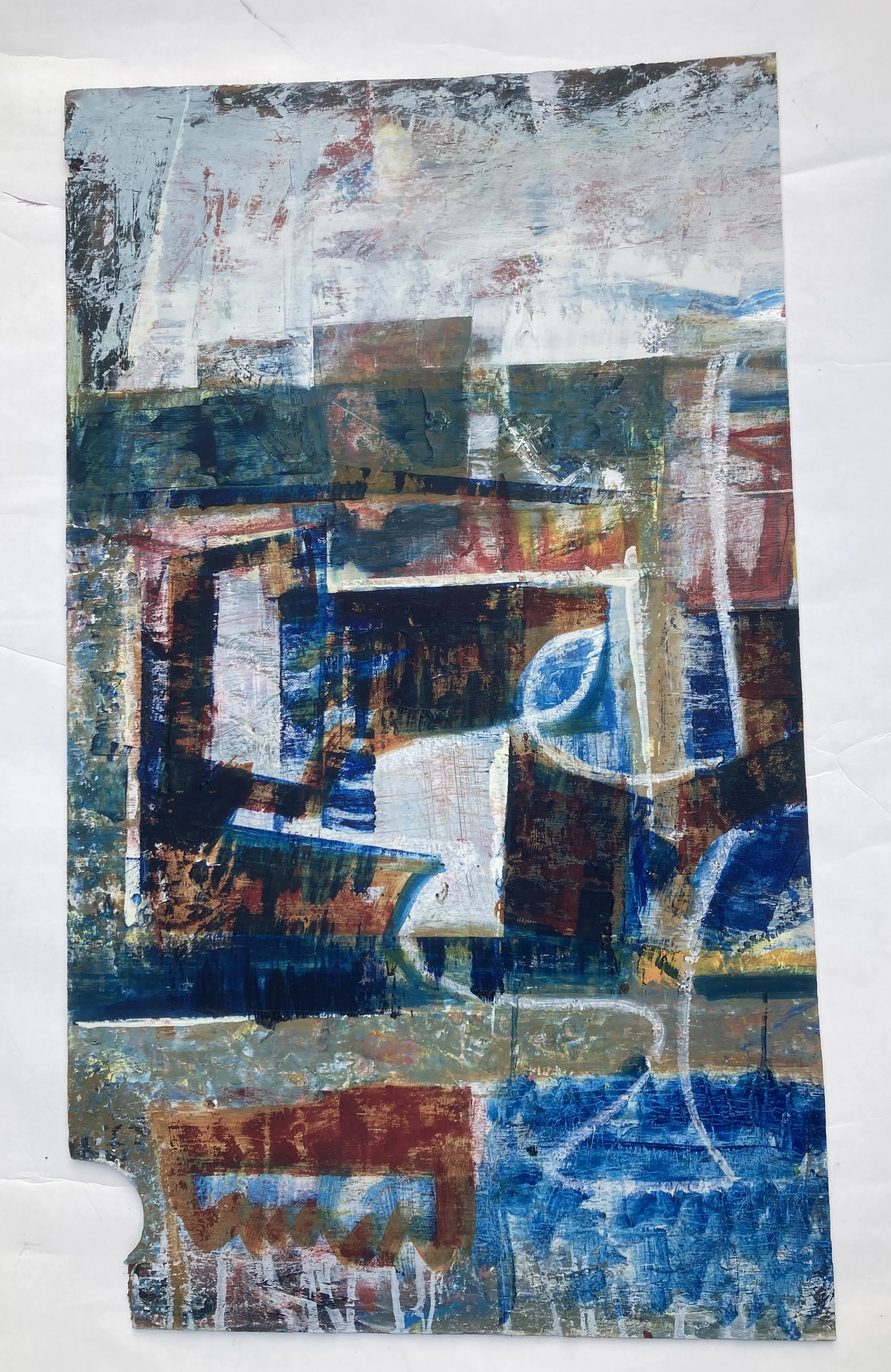 Skinned bog, 2026
Oil paint and oil stick on wood, 54x85cm

