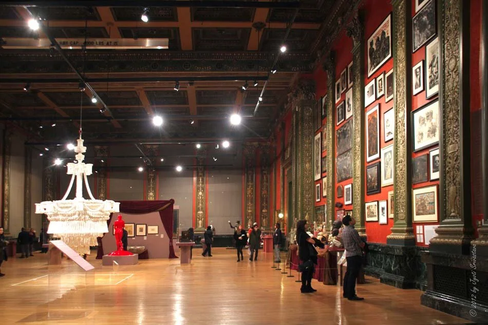 The collection exhibited at the Chicago Cultural Center