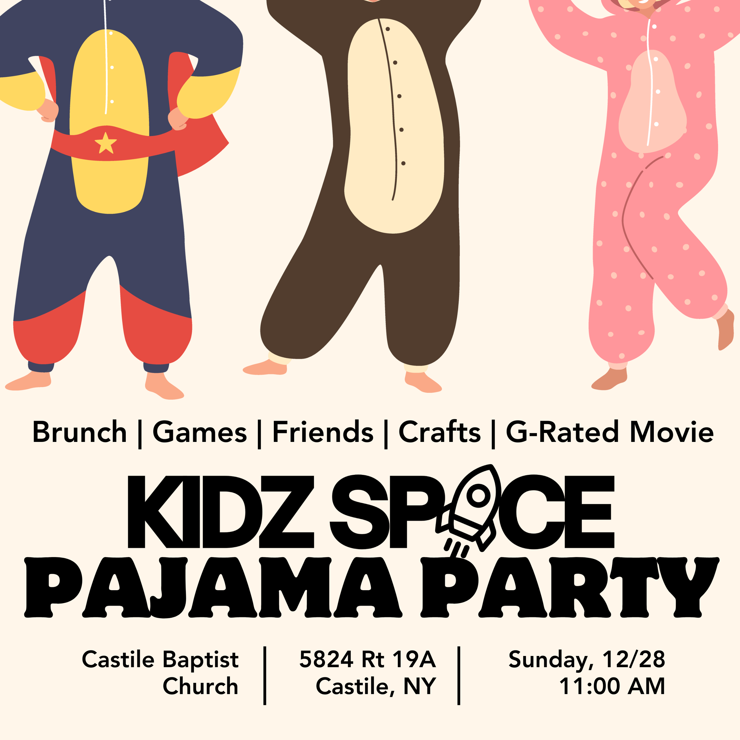 Kids PJ Party