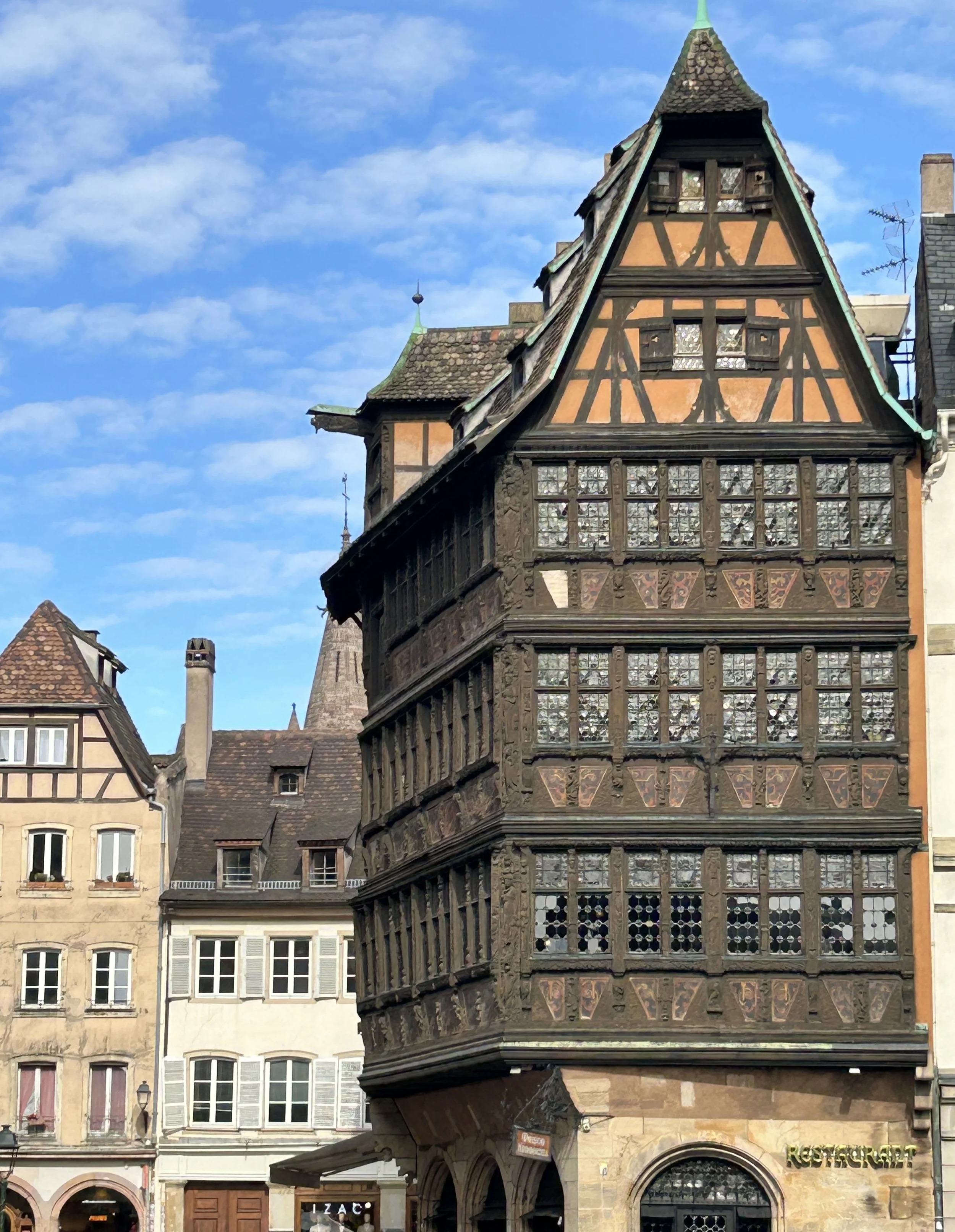 half timbered house strasbourg france amawaterways river cruise.JPG