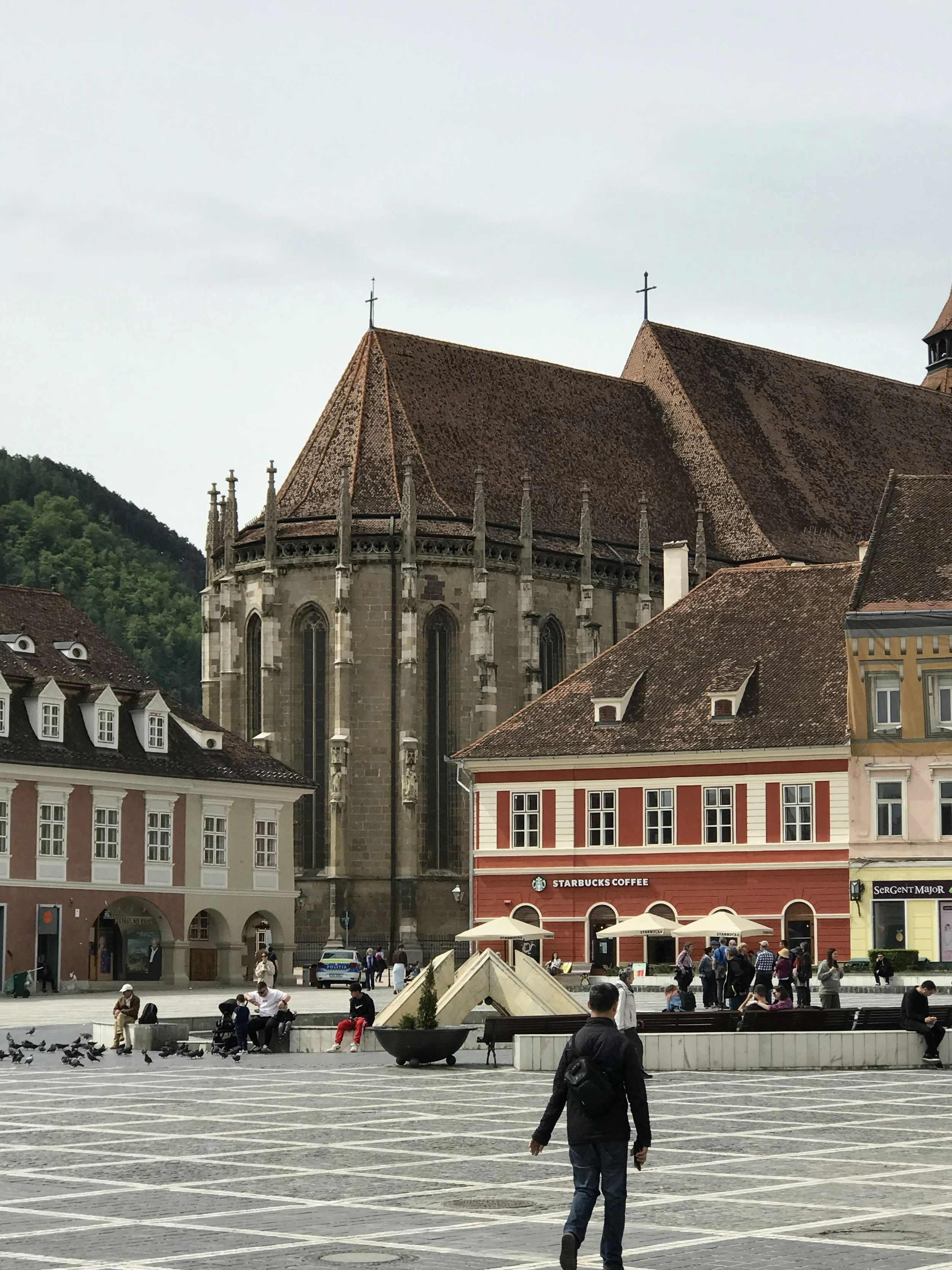 brasov romania black church and town square.jpeg