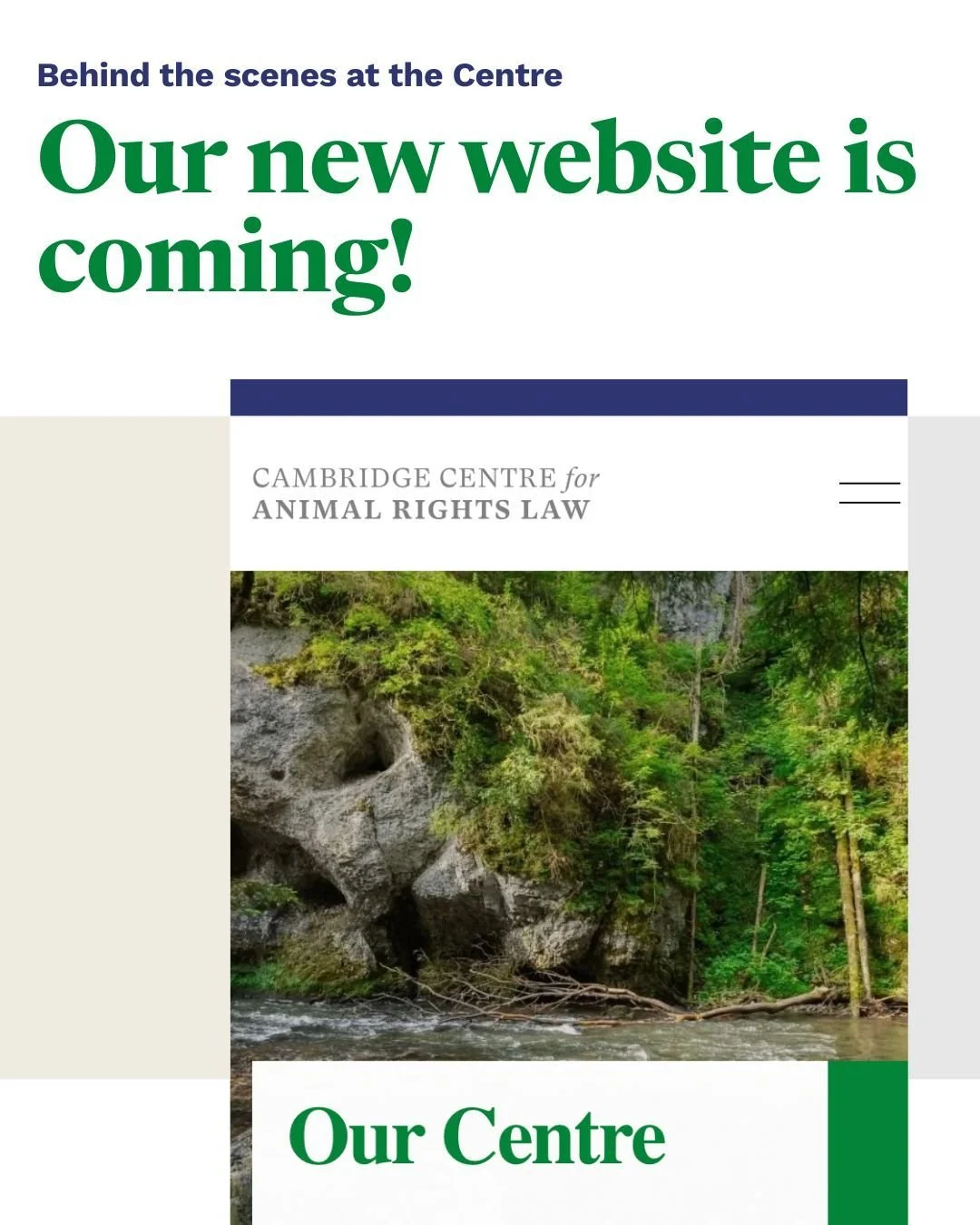 Launching next week... 👀

Our Centre team have been working behind the scenes on a new website! Expect intuitive navigation, vibrant design, and easily accessible links to our latests talks, research, and opportunities! 

Keep an eye on our social m