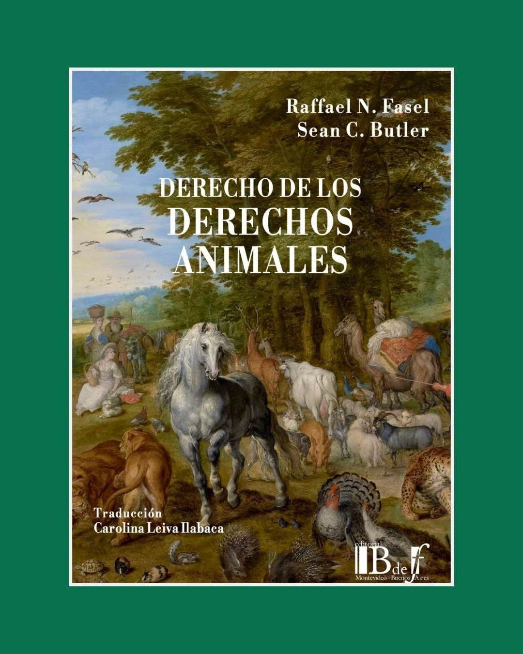 The Spanish translation of Dr Raffael Fasel and Dr Sean Butler's textbook Animal Rights Law (Hart Publishing 2023) is now available in Spain! 

Many thanks to Dr Carolina Leiva Ilabaca (Junior Research Associate at the Cambridge Centre for Animal Rig