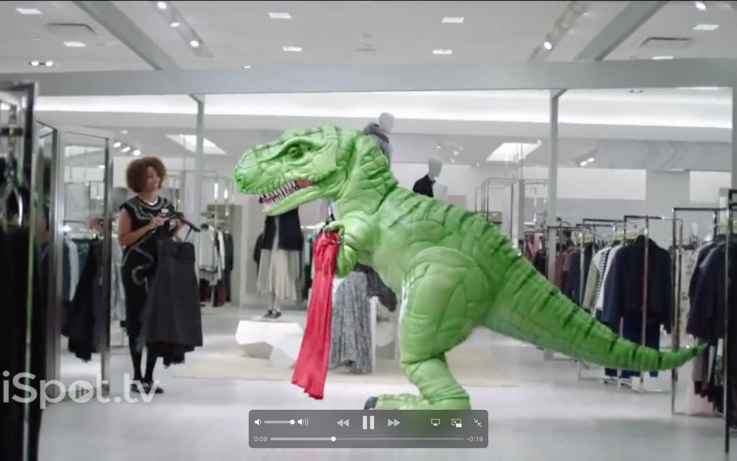Bank of America ad 'Christmas Morning', I worked on fabrication at Legacy Effects