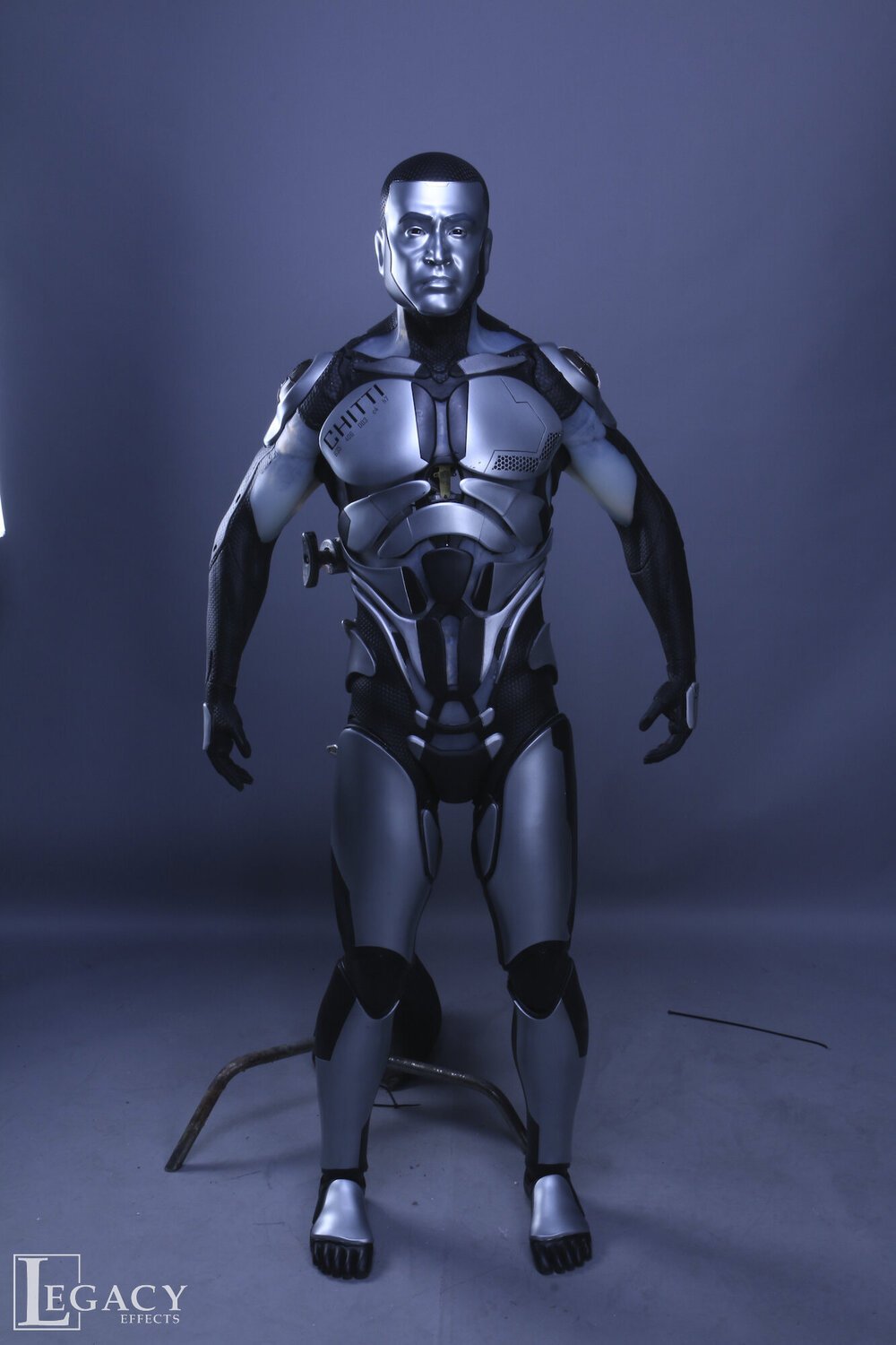 Chitti robot assembled. At Legacy Effects