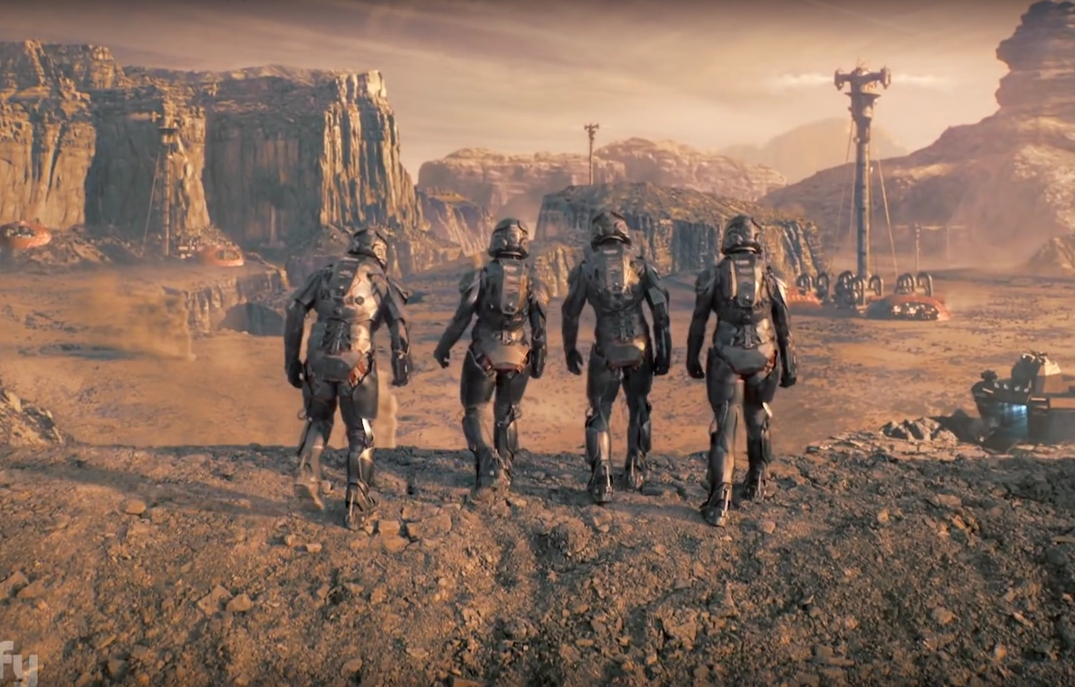 I worked on the martian suits for The Expanse Season 2 at Legacy Effects 2016.