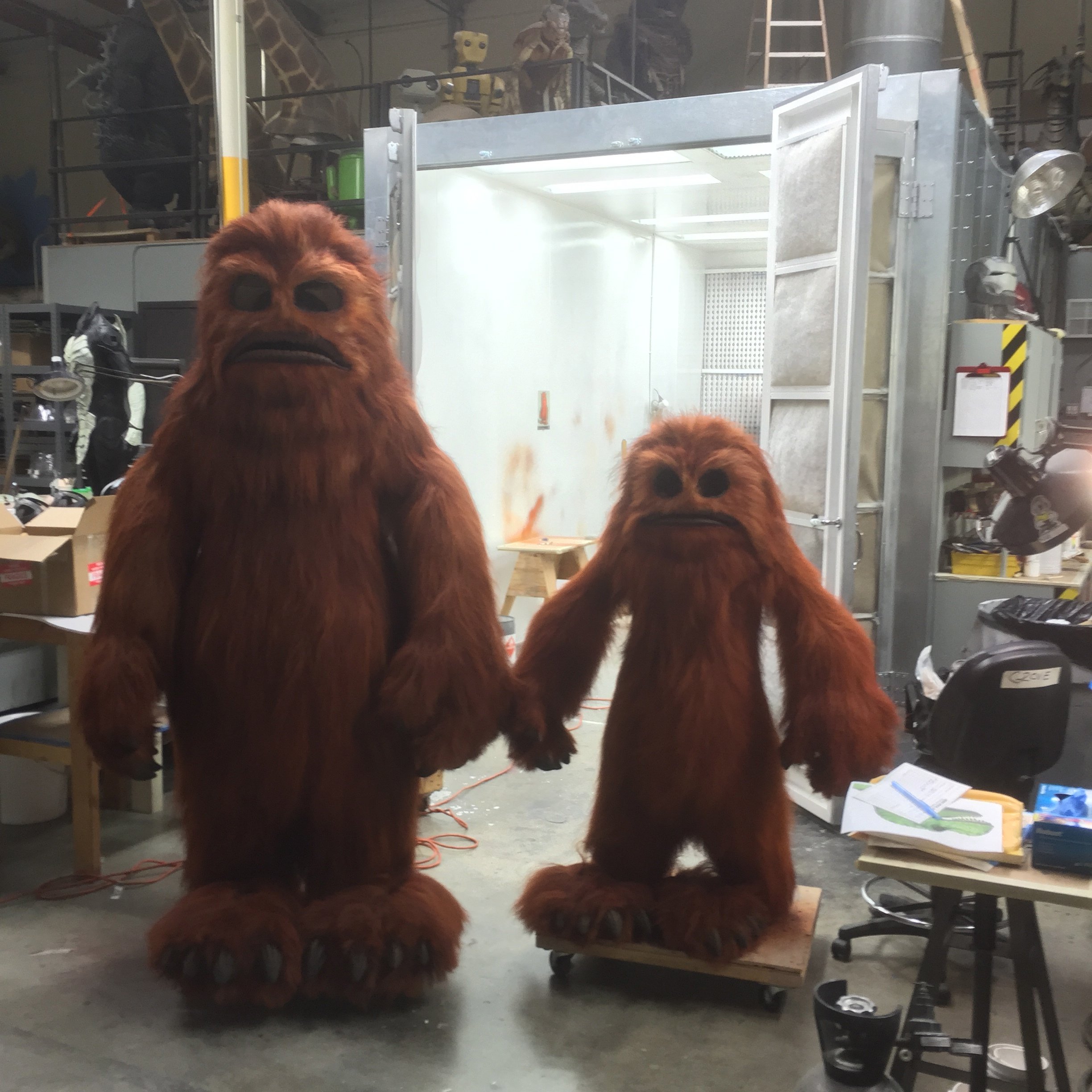 Legacy Effects, fabrication on suits