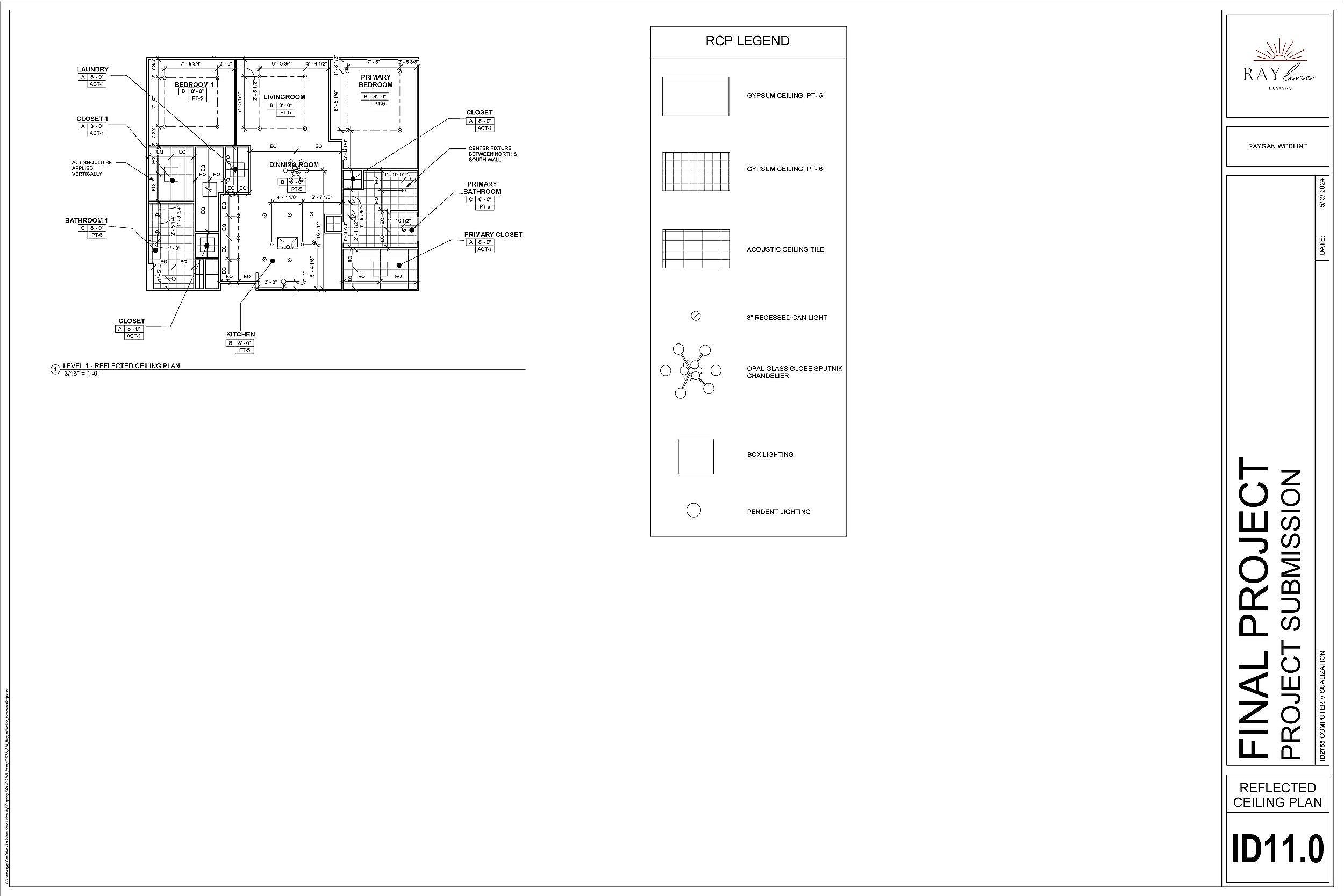 Reflected Ceiling Plan- Revit