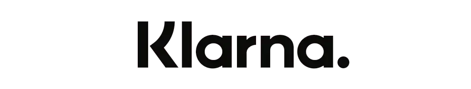 Klarna logo with black text on a white background.