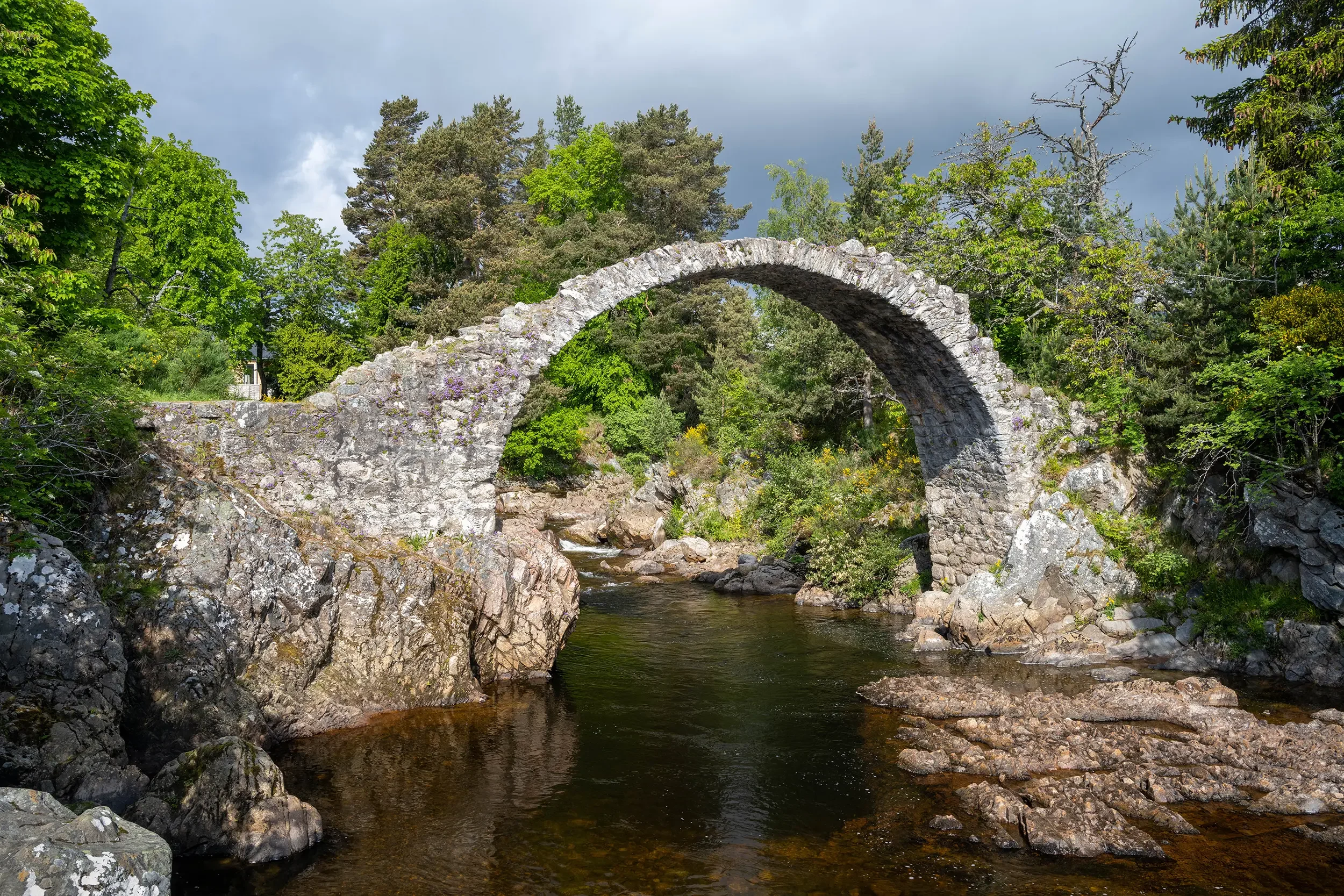 Old Packhorse Bridge, north of Aviemore
