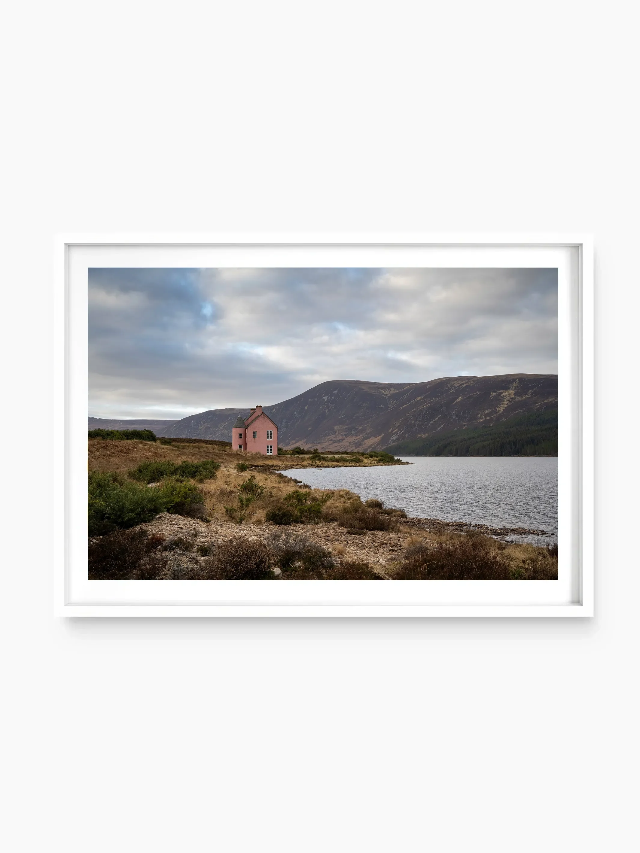 The Pink House, Loch Glass, Nr Inverness