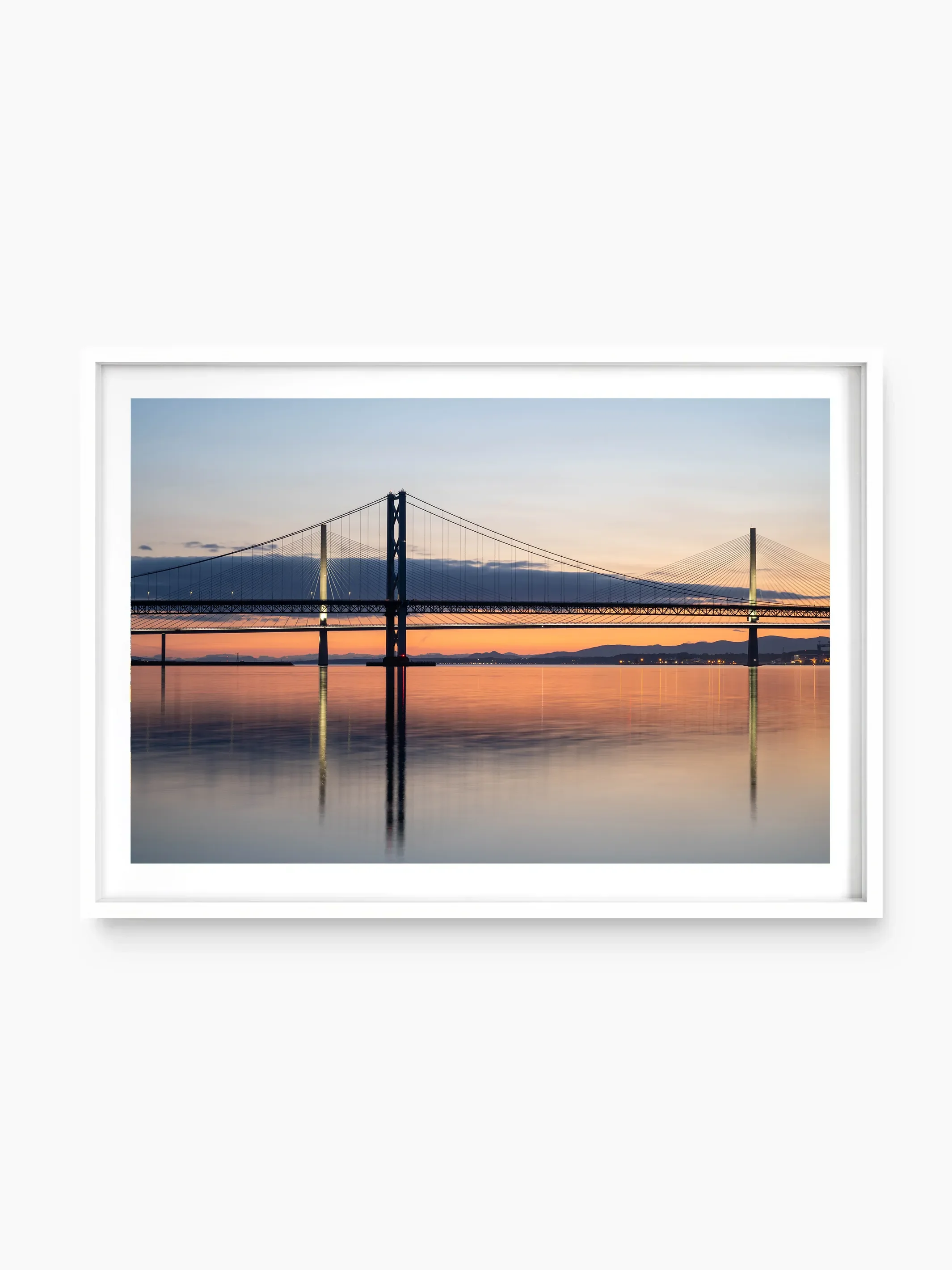 The Forth Road Bridge & The Queensferry Crossing