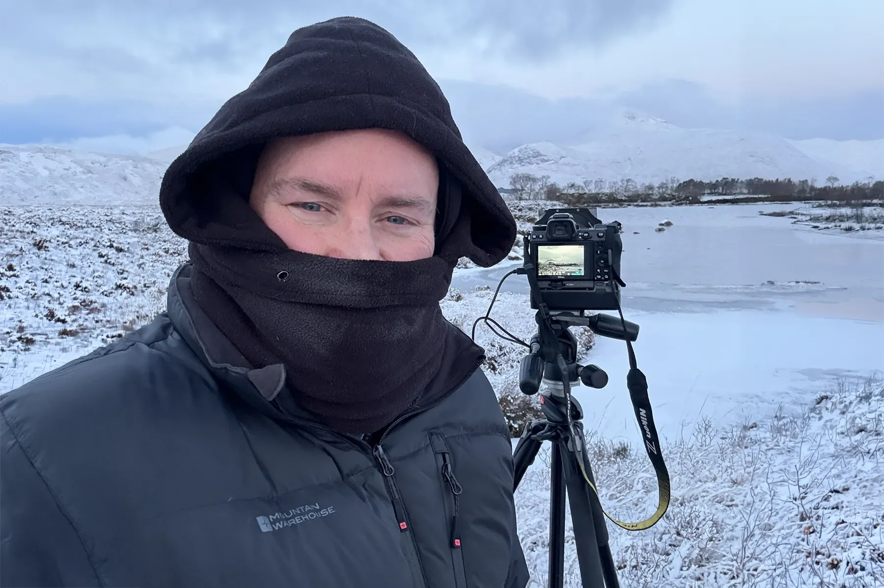 Stephen Ball, behind the scenes photography, Rannch Moor, Glencoe, Scottish Highlands, Scotland Captured, Stephen Ball, Scottish landscape photography