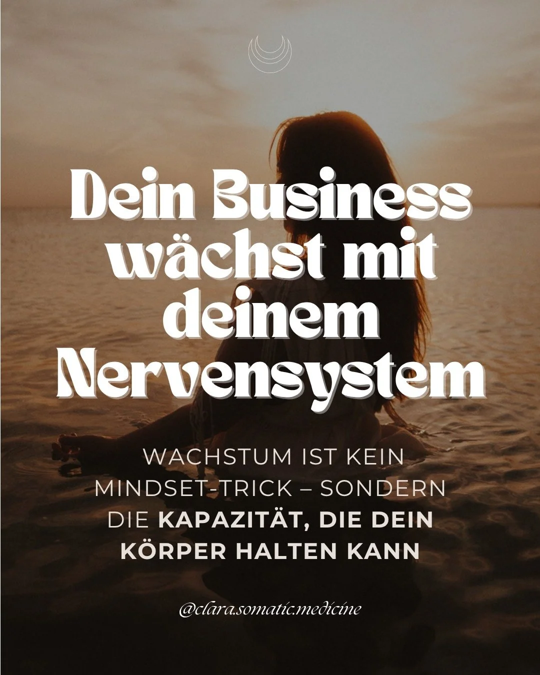 Dein Nervensystem w&auml;chst mit deinem Business. 🌿

Ich sehe so viele Frauen, die strategisch &bdquo;alles richtig&ldquo; machen &ndash; Angebote kreieren, Content posten, sogar schon ihre Preise erh&ouml;hen.

Und trotzdem bleibt der Durchbruch a