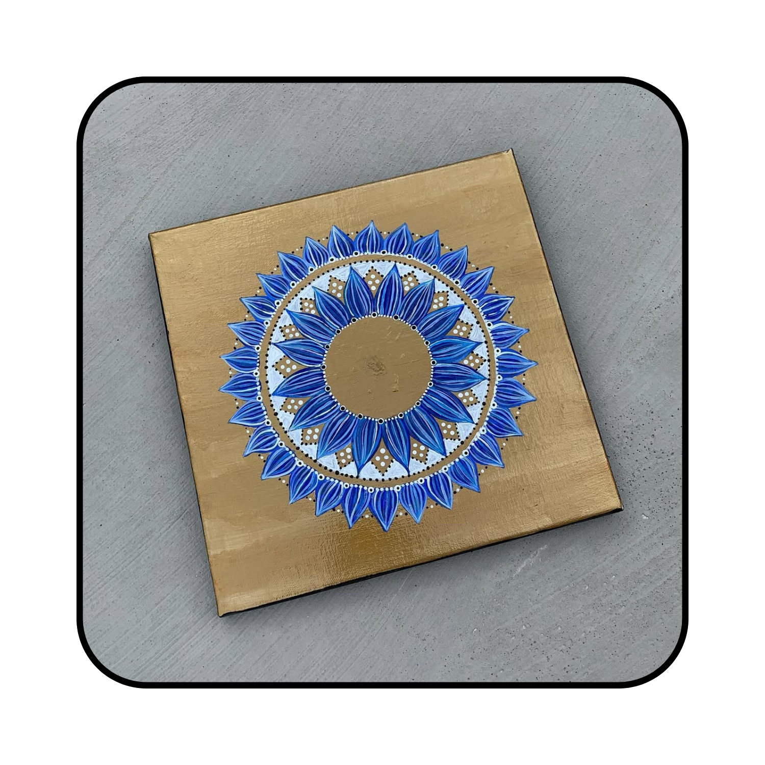 Acrylic Paint on Canvas