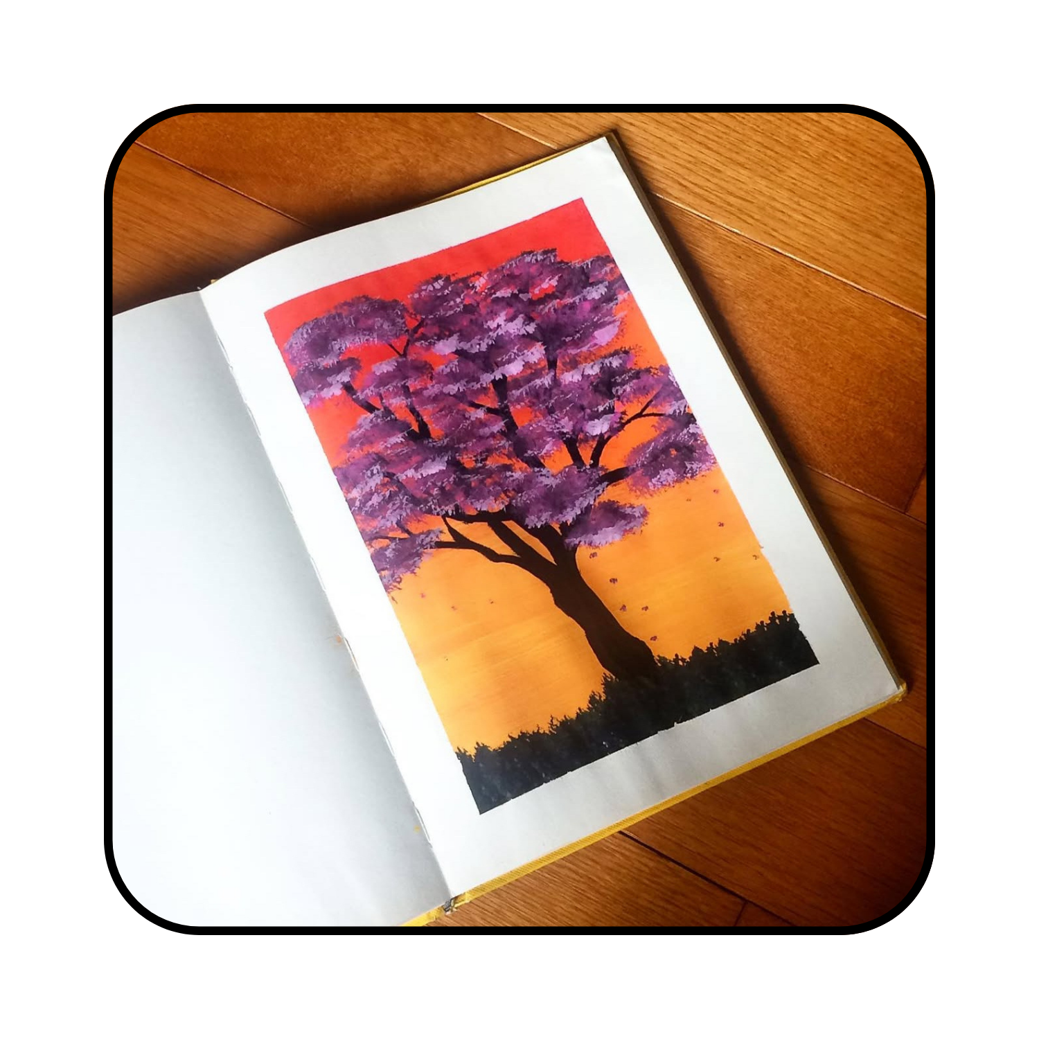 Acrylic on Sketchbook