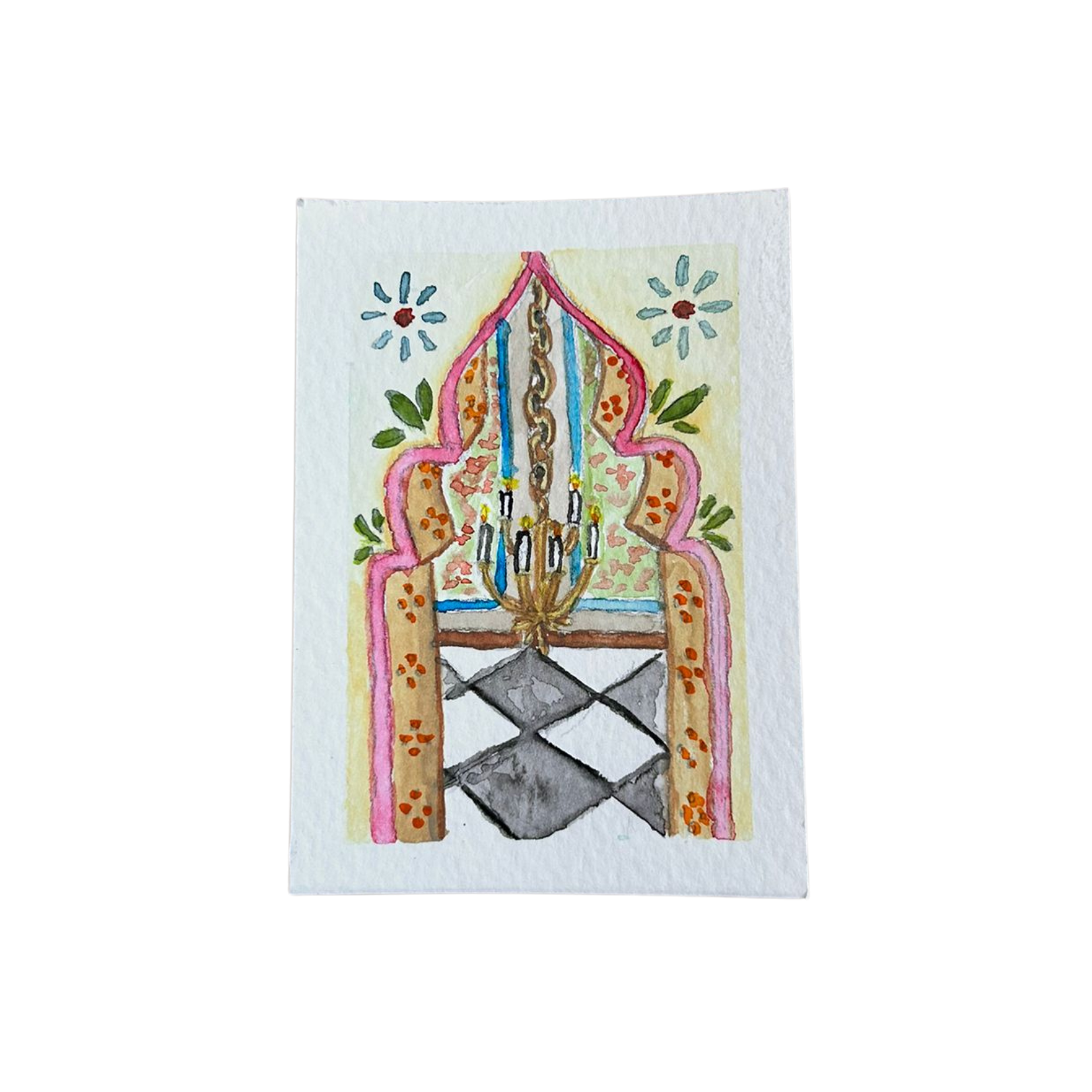 The Chandelier - ACEO Painting